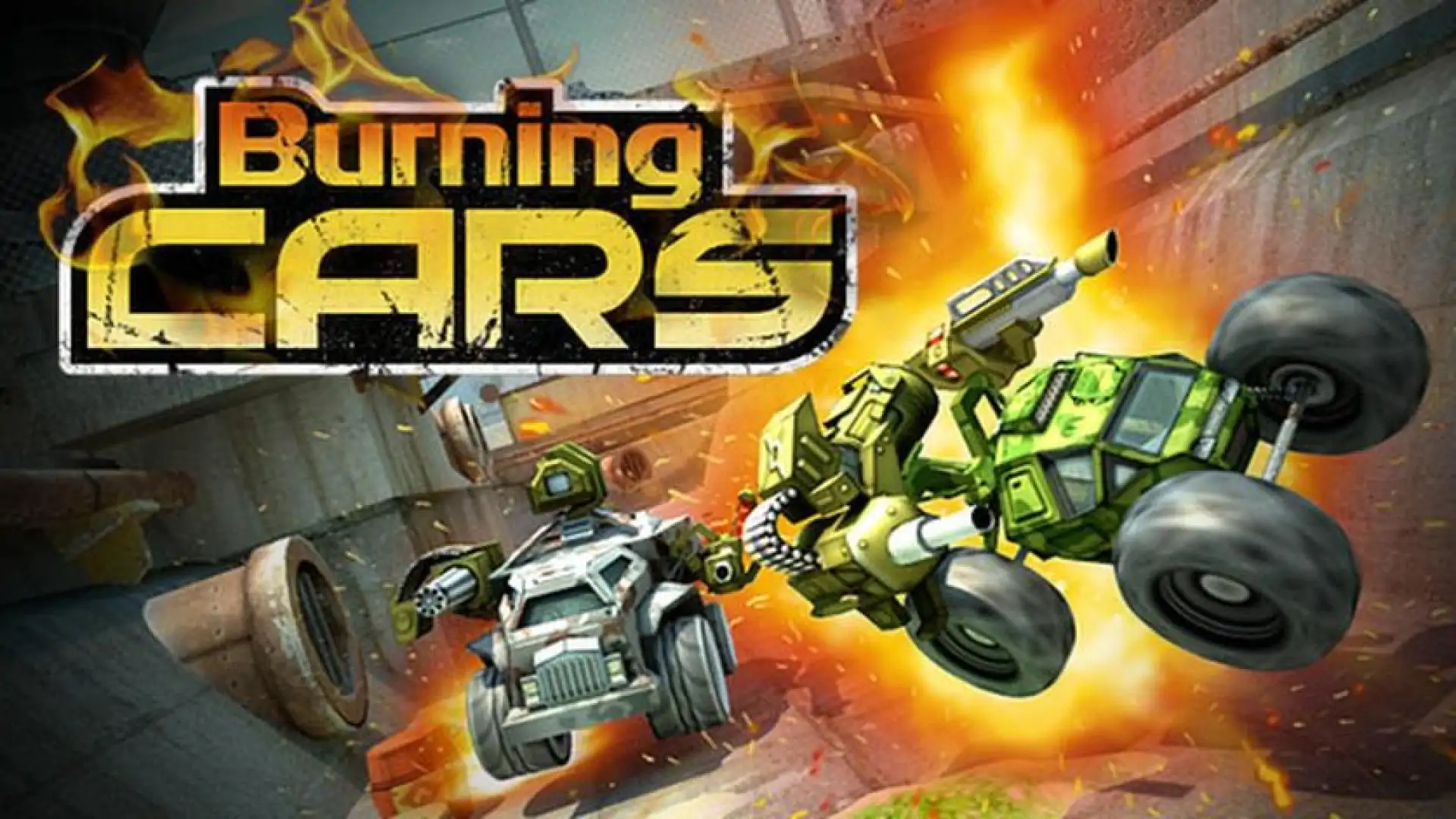 Burning Cars