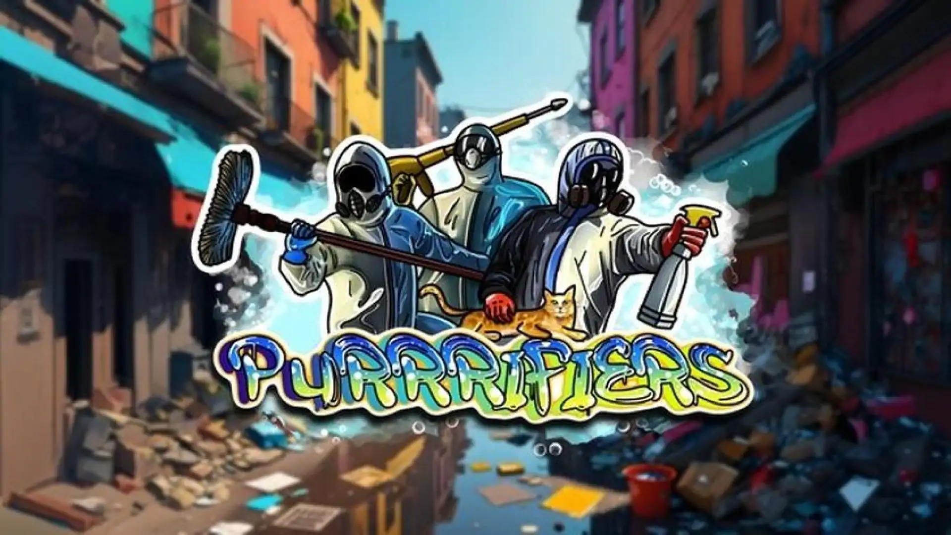 Purrrifiers: Cleaning Chaos – Cats & Goofylike Co-op