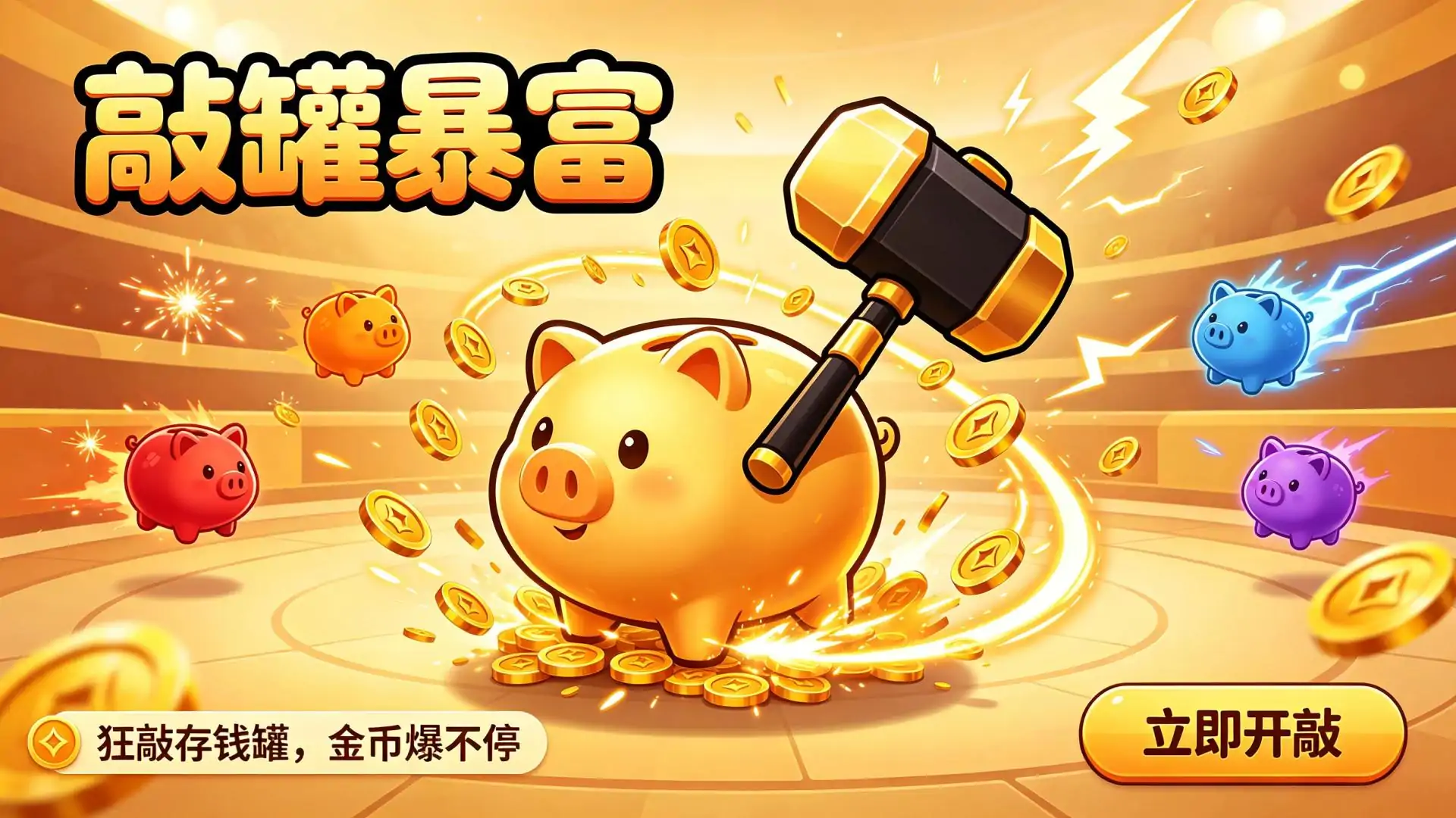 敲罐暴富