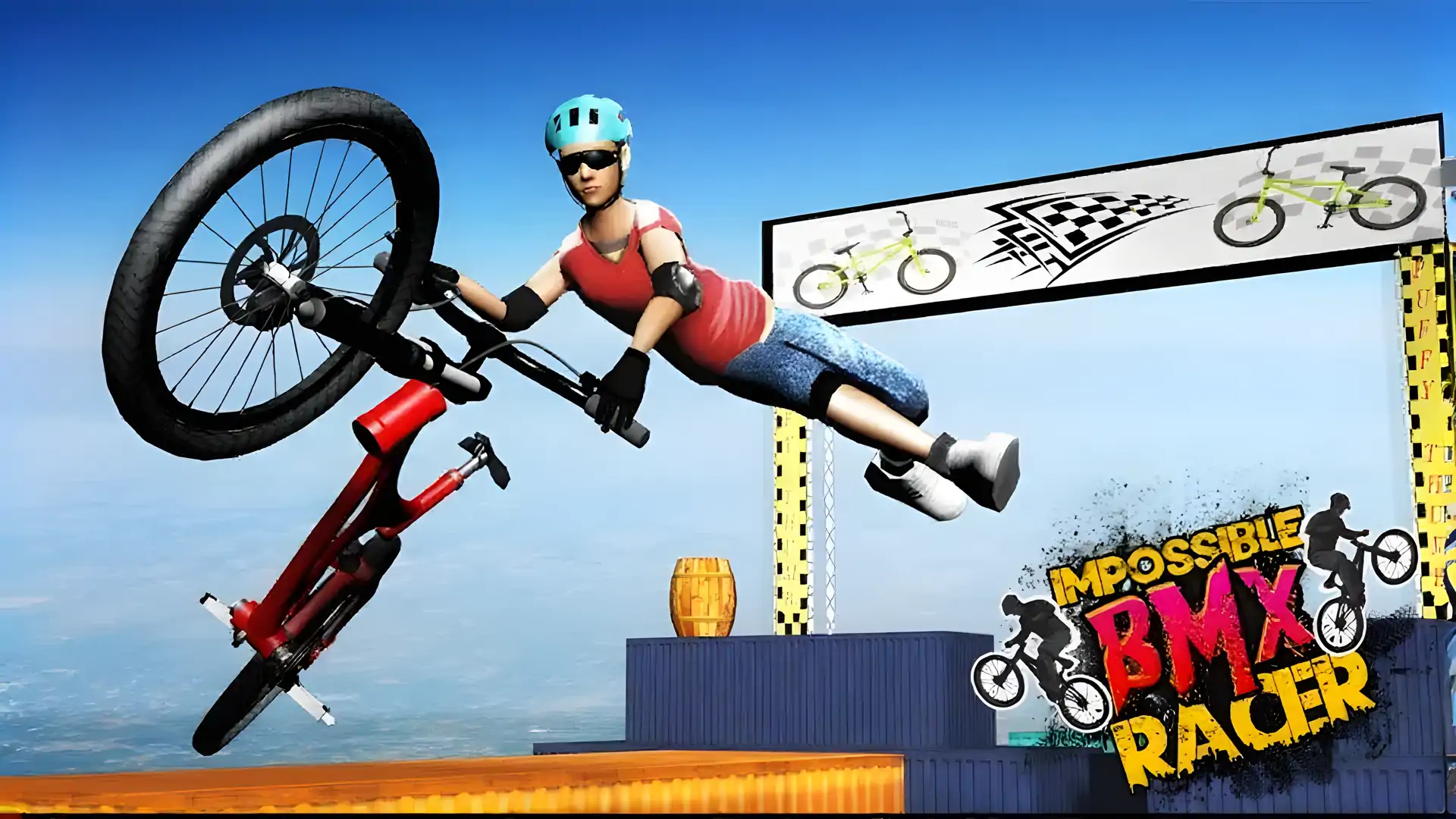 不可能的BMX赛车手