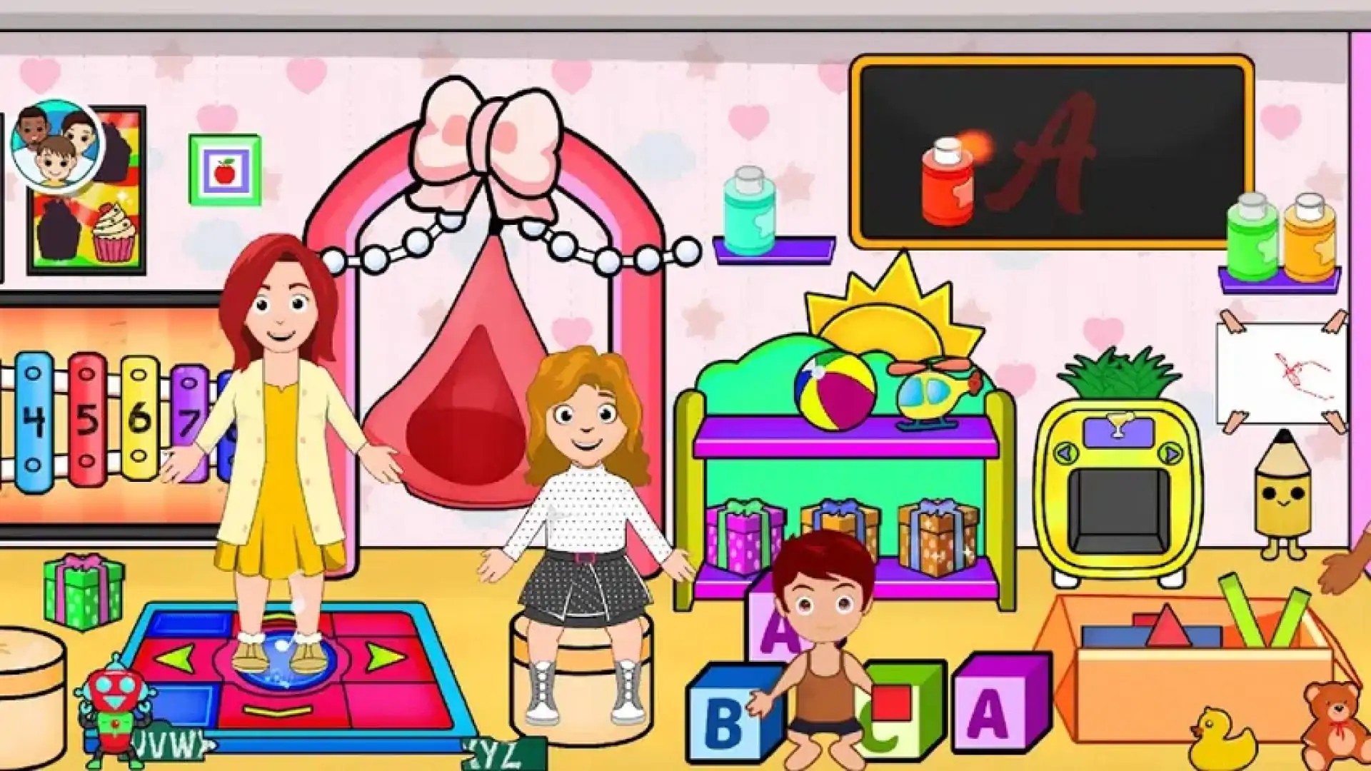 我的家乡城市生活幼儿游戏