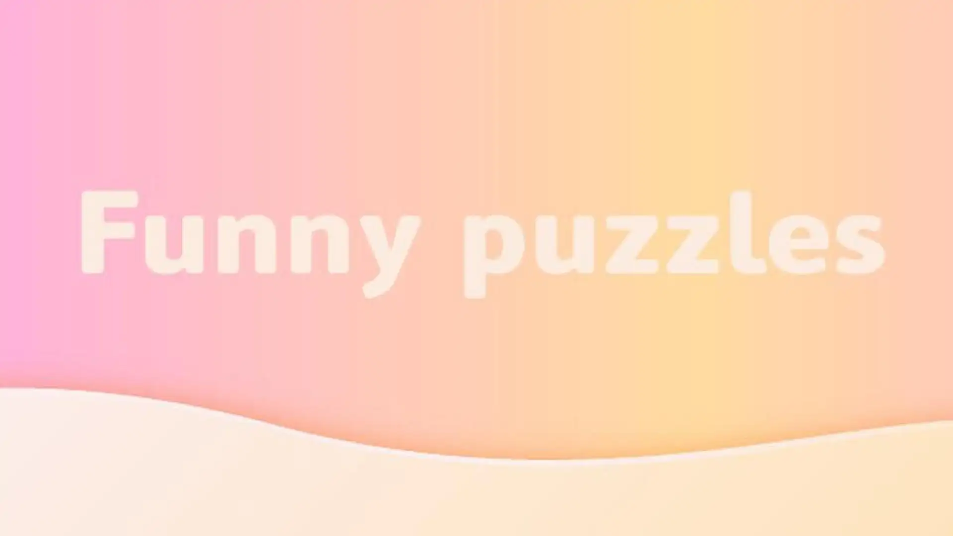 Funny puzzle