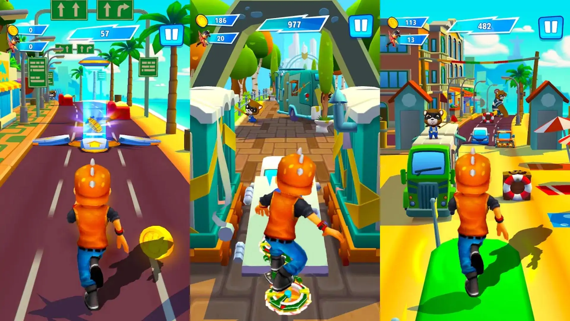 Boboiboy男孩银河奔跑游戏