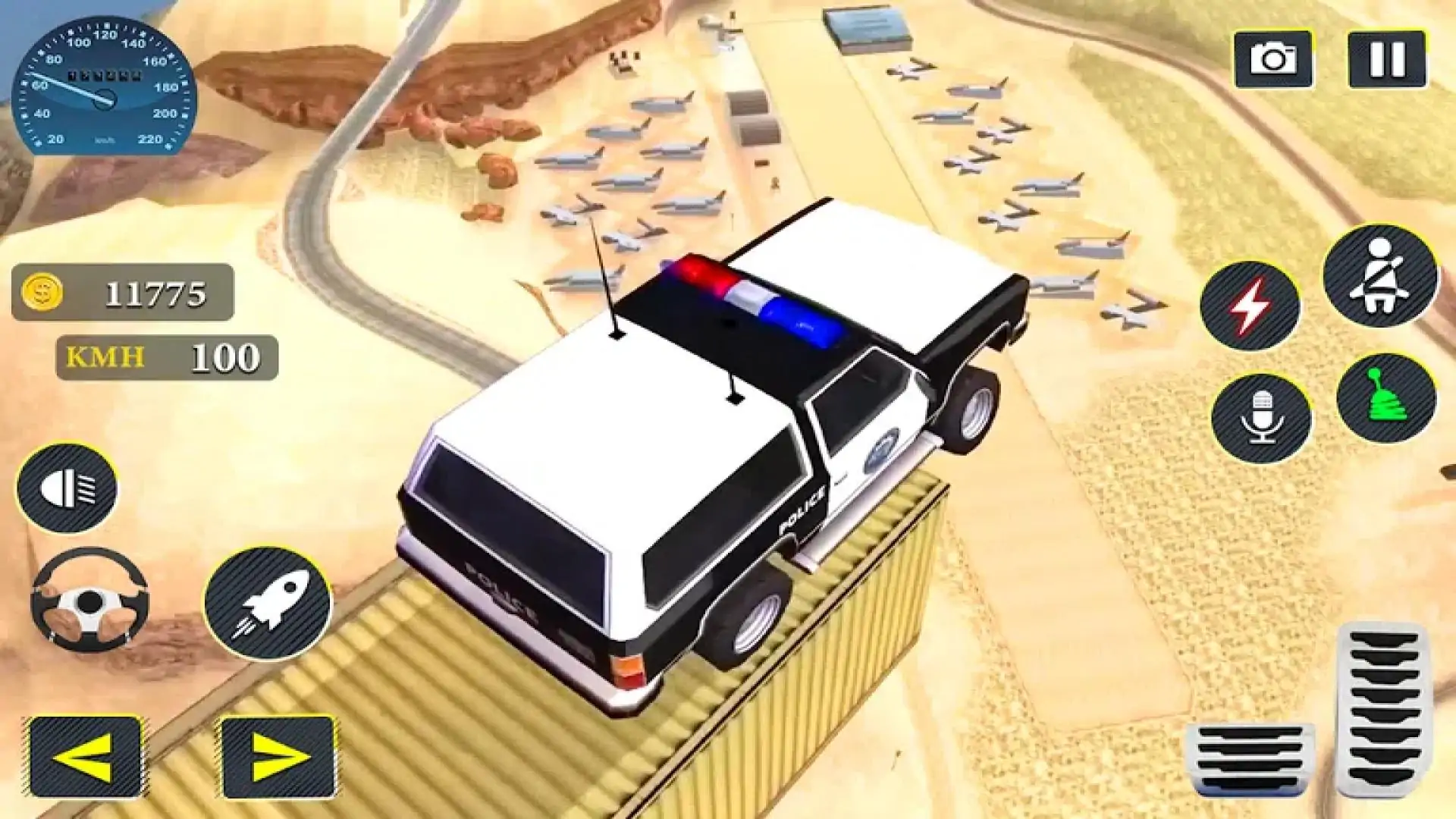 警车游戏驾驶3D