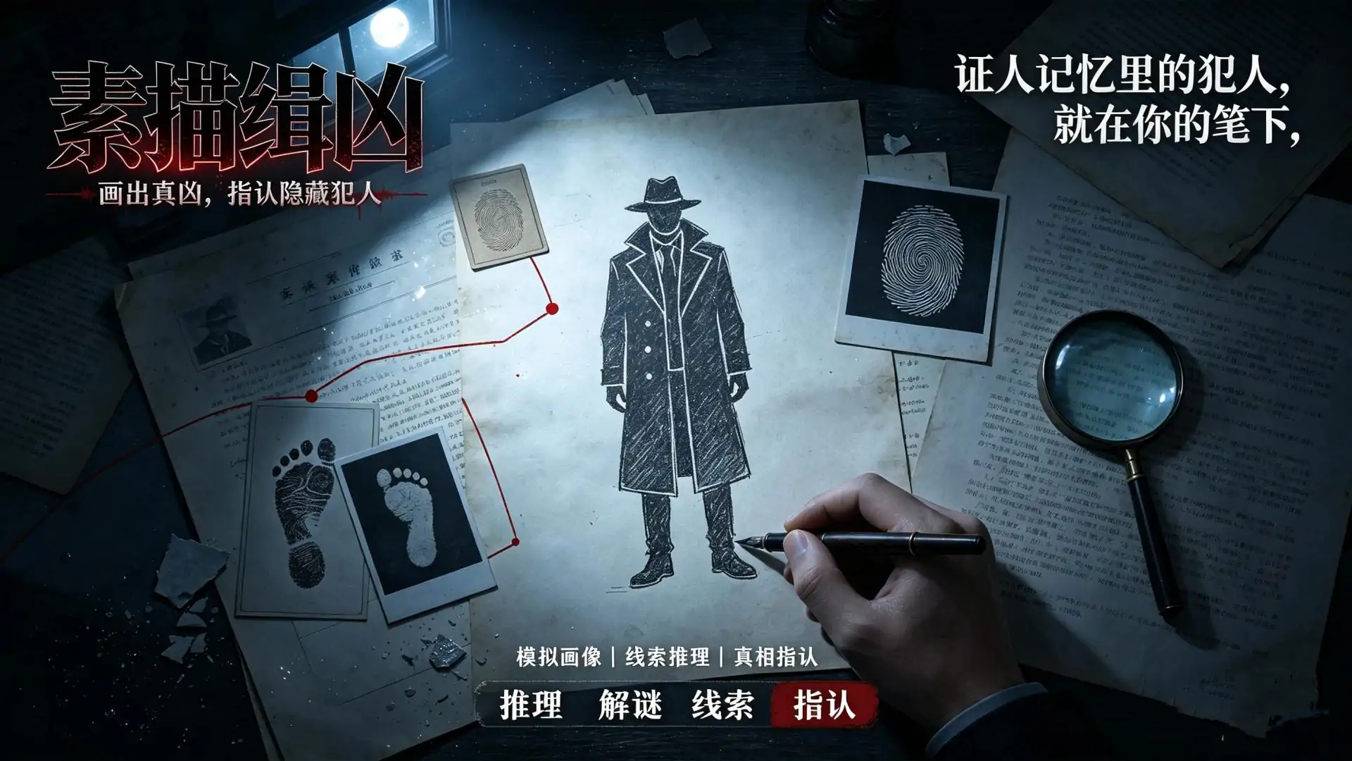 素描缉凶：目击者证词