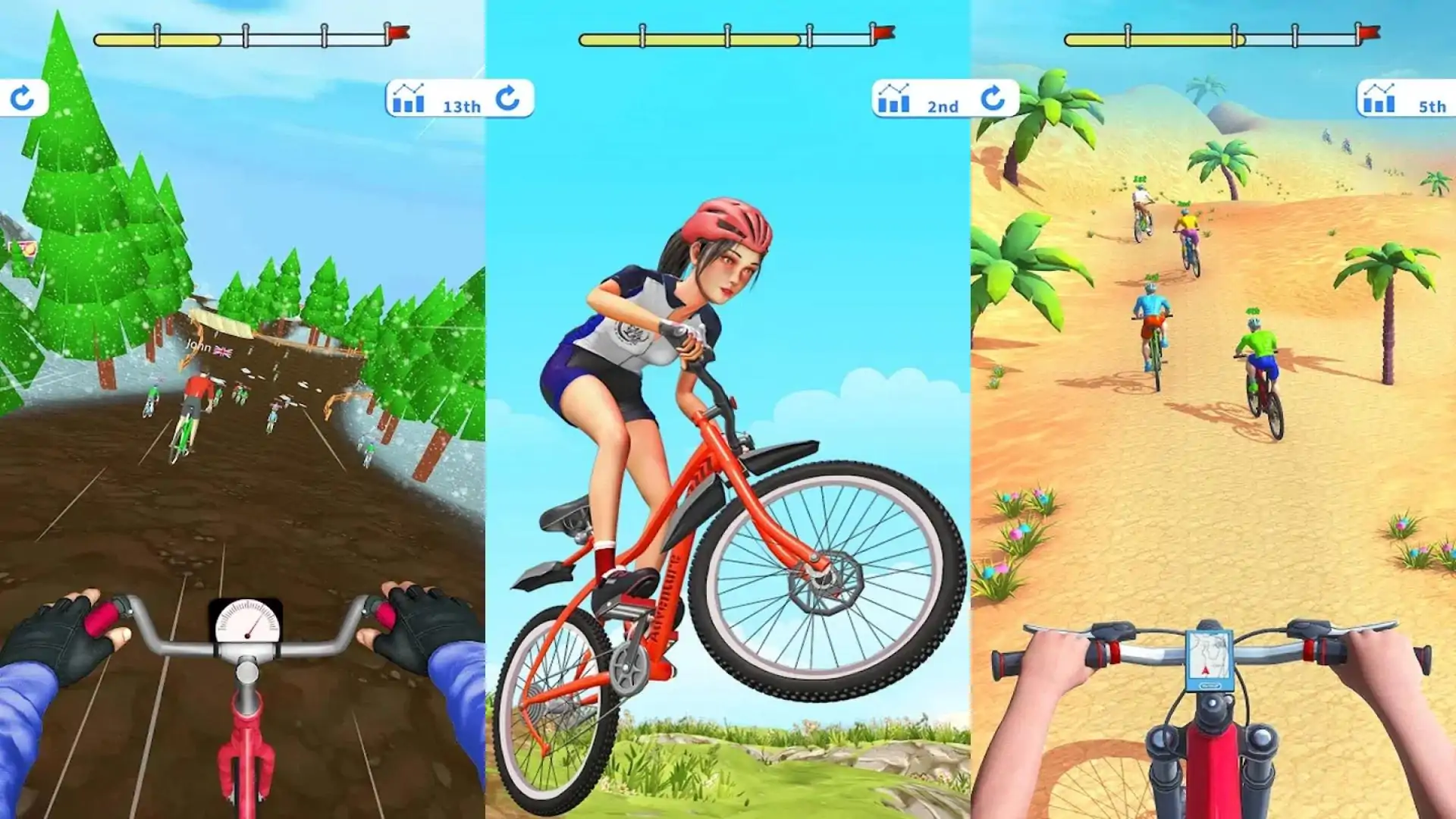 BMX自行车极限自行车游戏GTCycleStunt