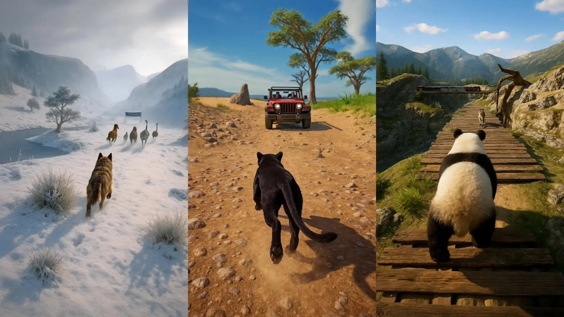 动物快跑：野性的奔跑