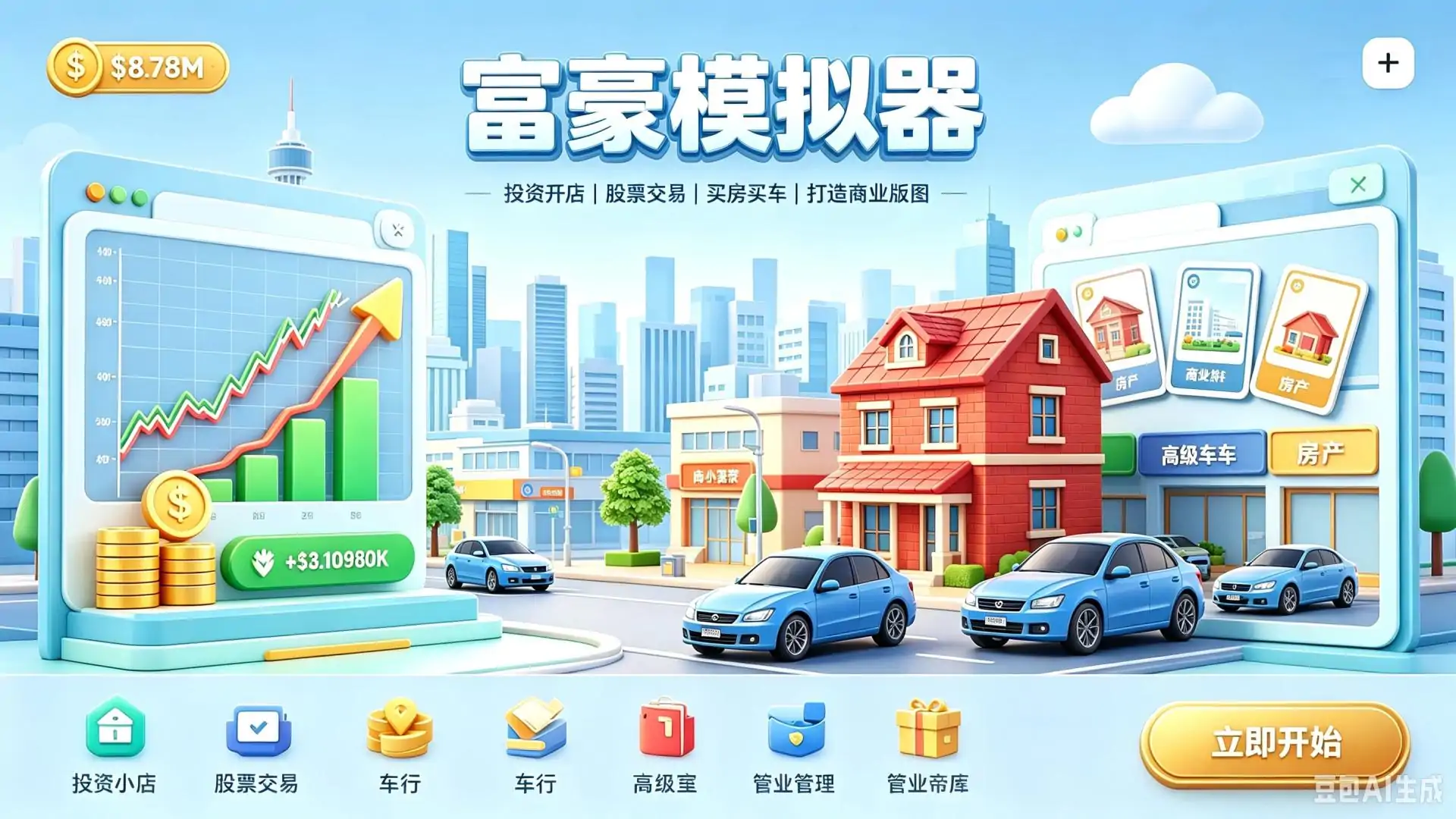 富豪模拟器