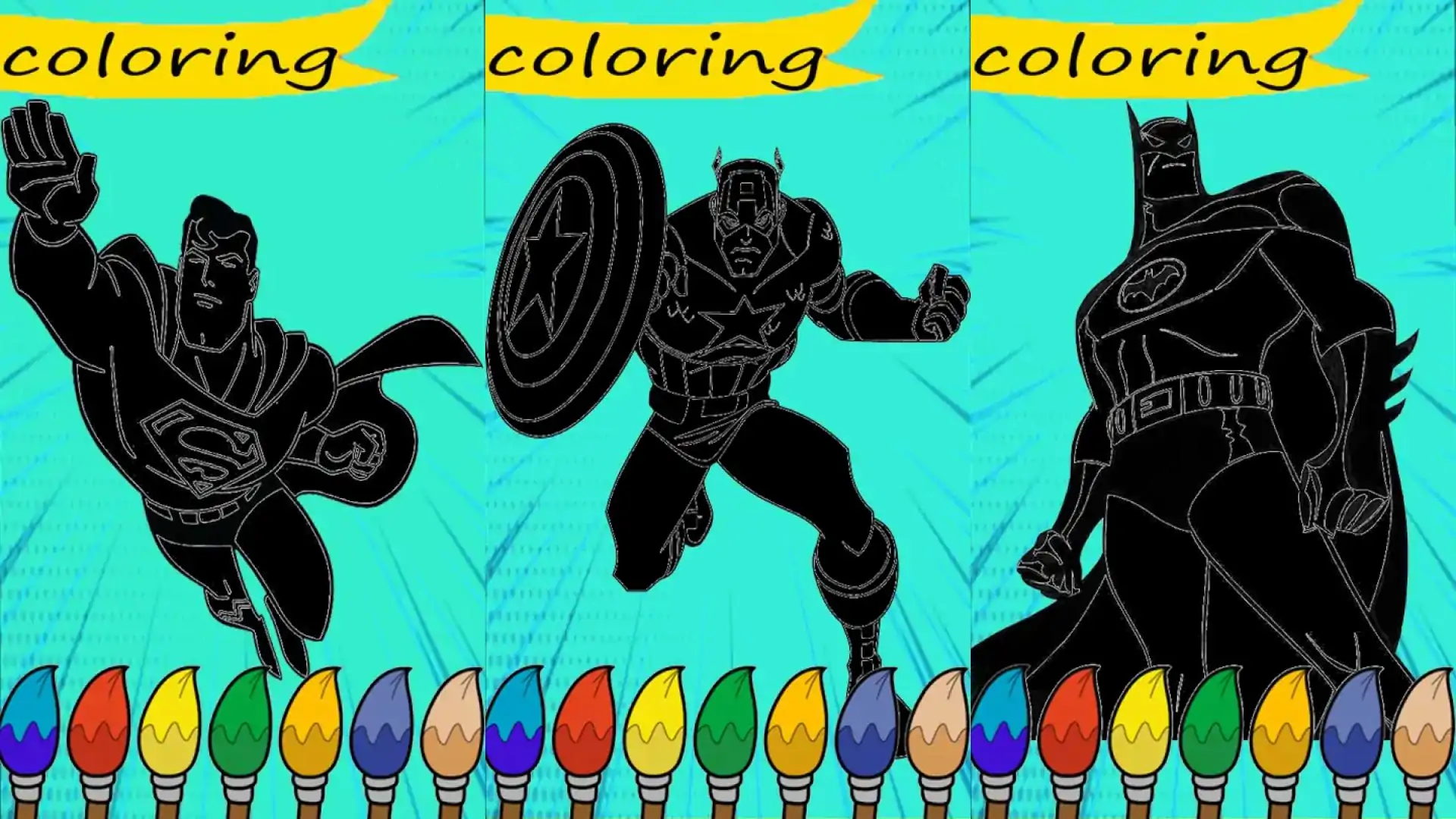 超级英雄图画书