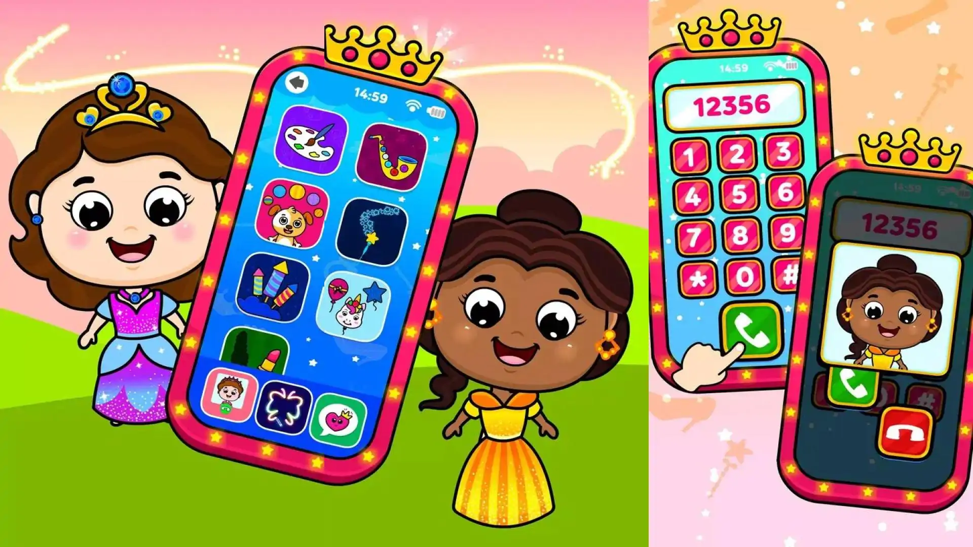 宝宝电话-公主游戏