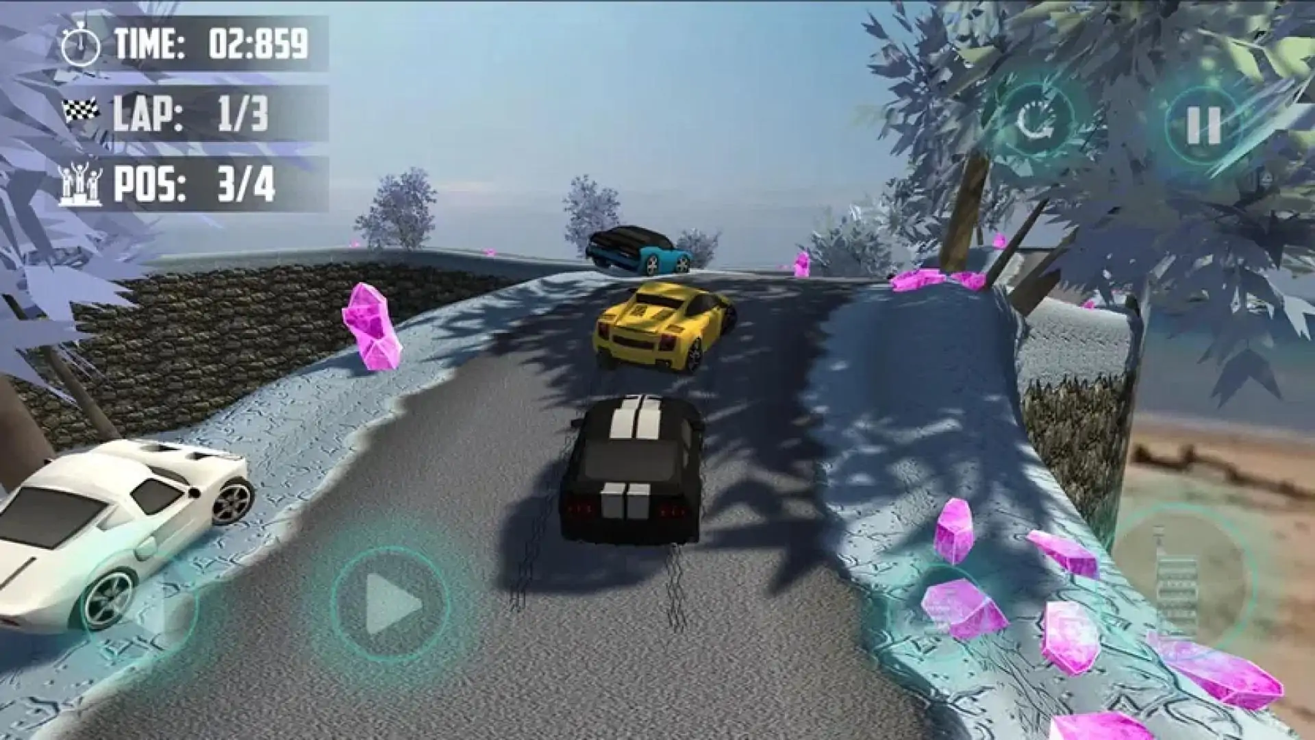 EdgeCarRacing：汽车游戏3D