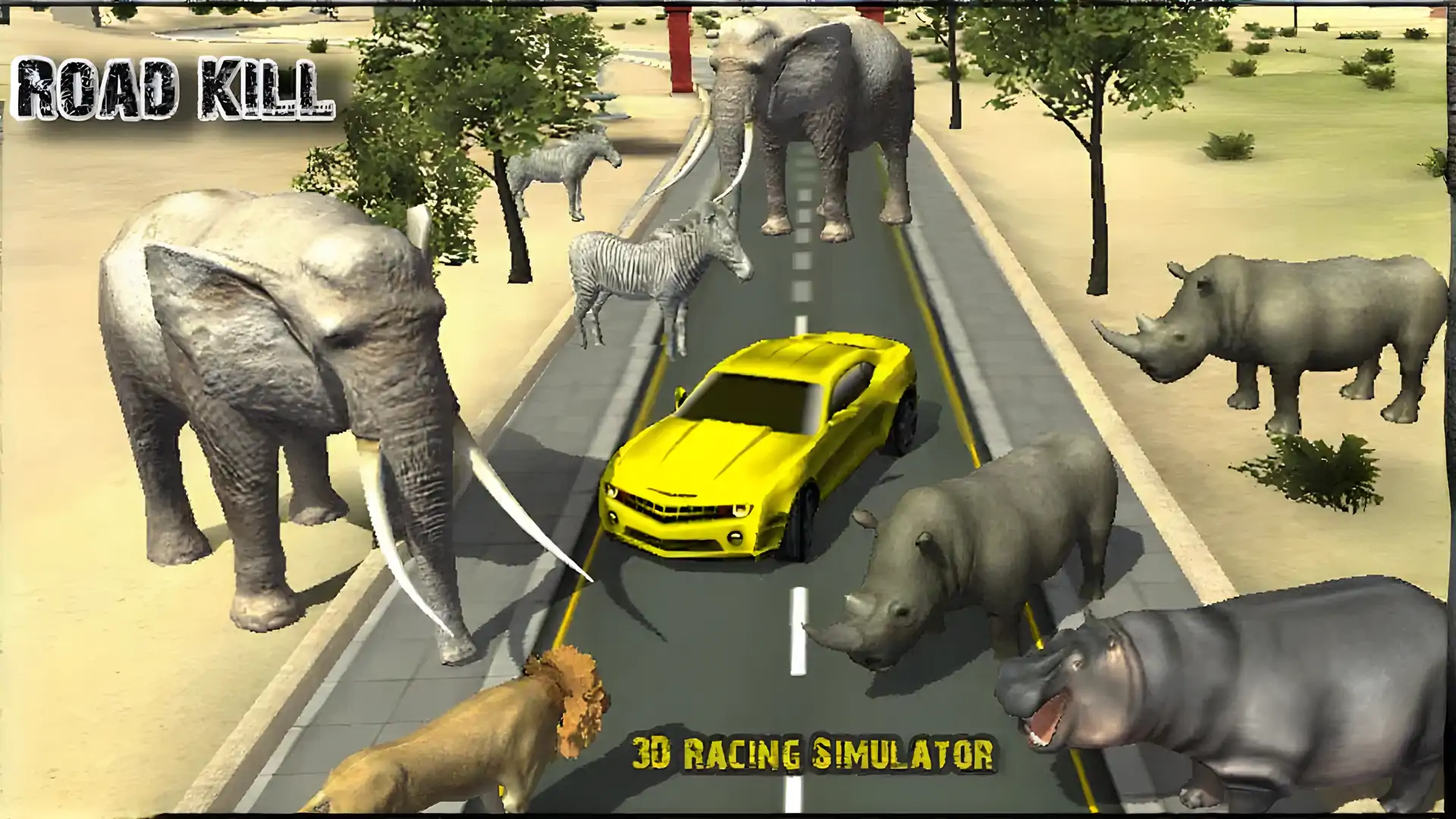 公路杀戮3D赛车