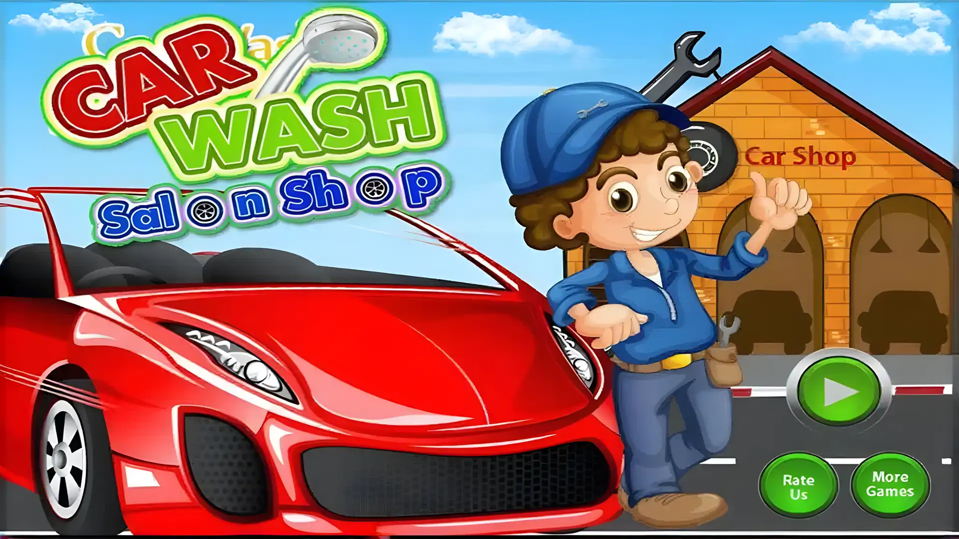 沙龙洗车-清洗游戏