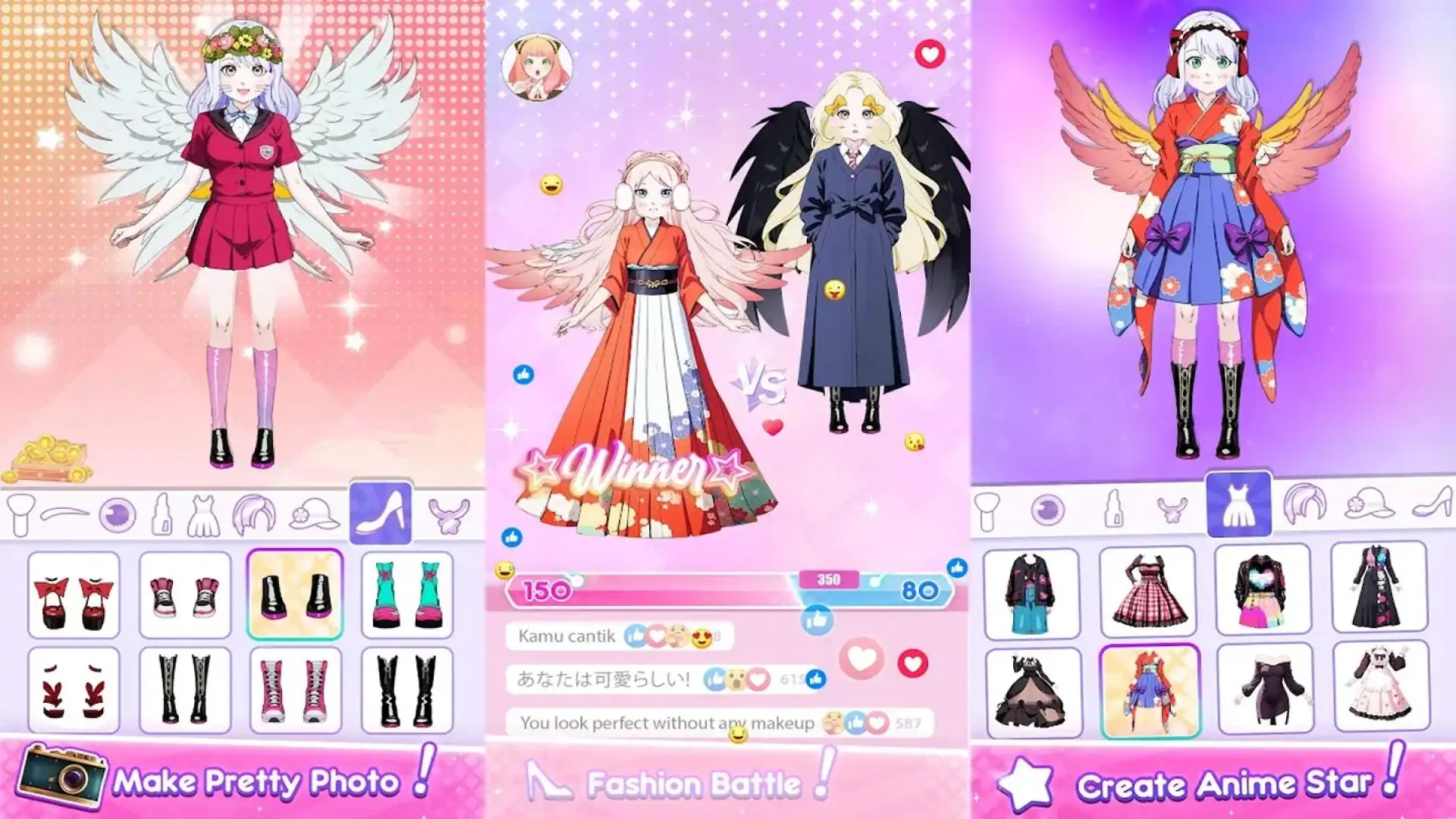 动漫娃娃头像制作游戏