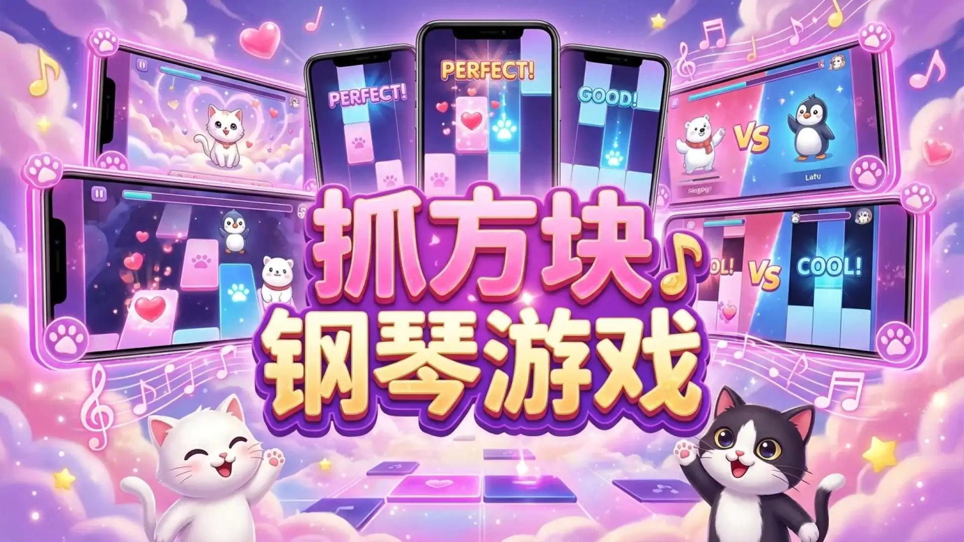 抓方块:钢琴游戏