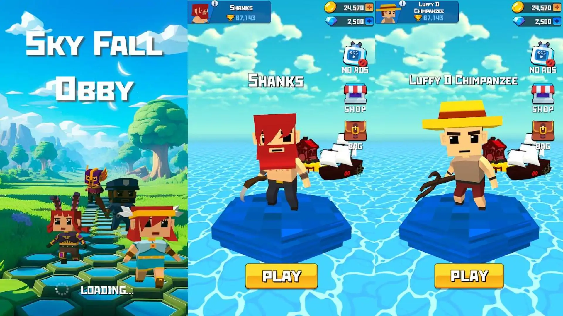 奥比天空坠落：趣味跑酷