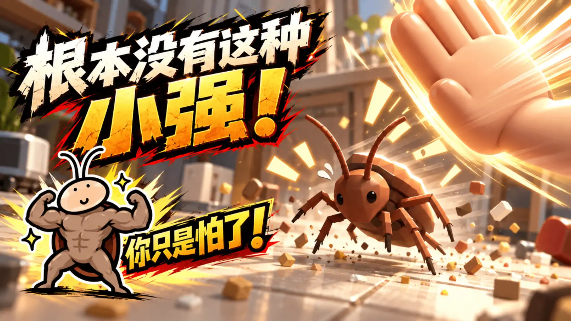 根本没有这种小强！