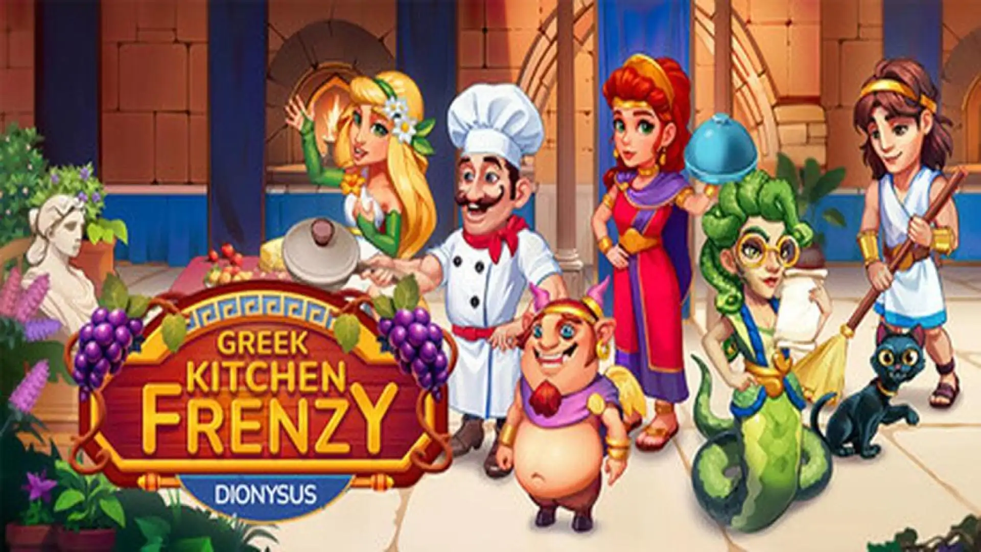 Greek Kitchen Frenzy: Dionysus