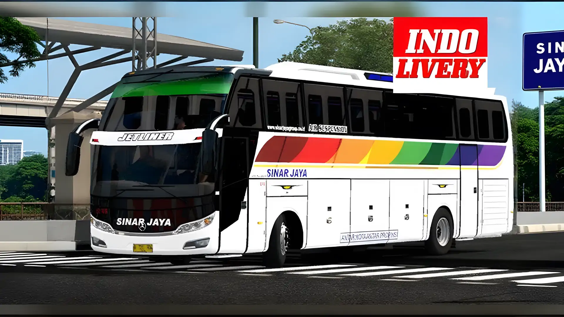 LiveryBUSSIDSinarJaya模拟器