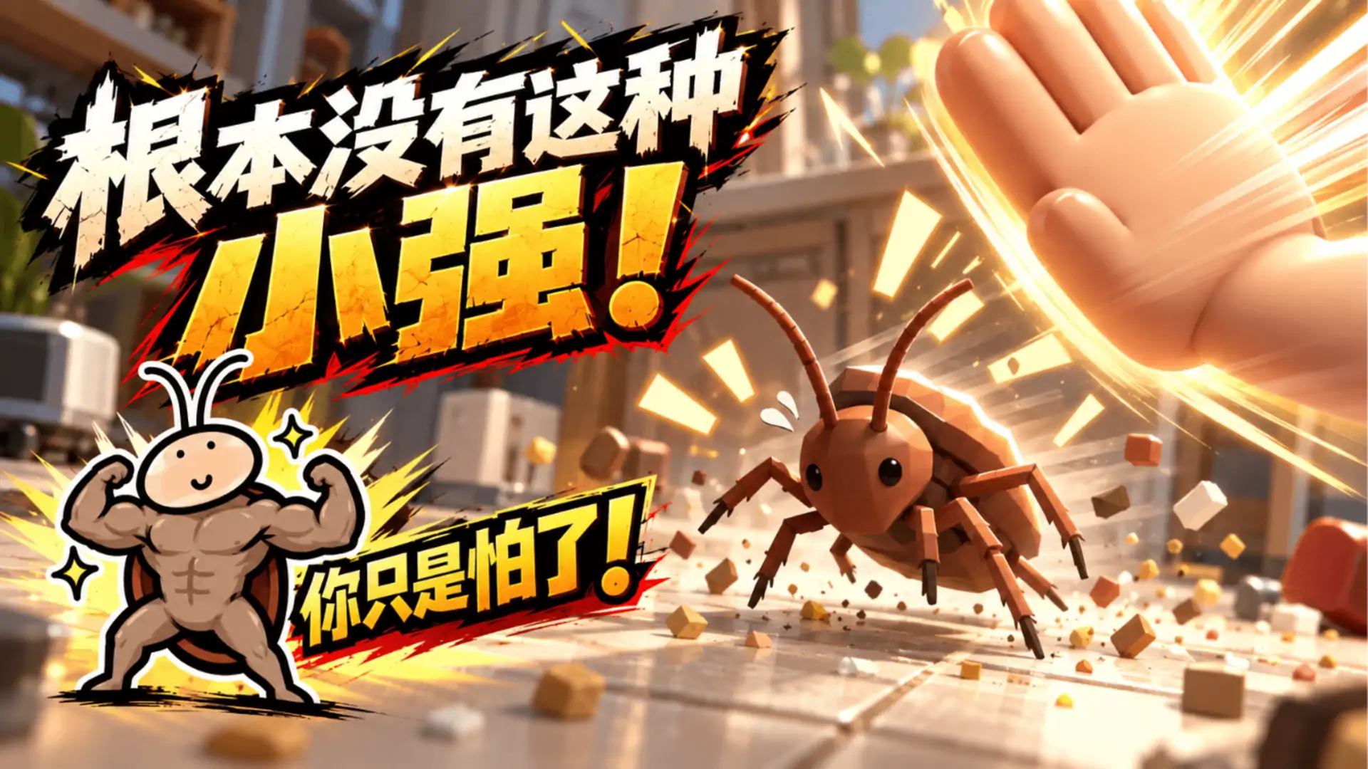 根本没有这种小强！