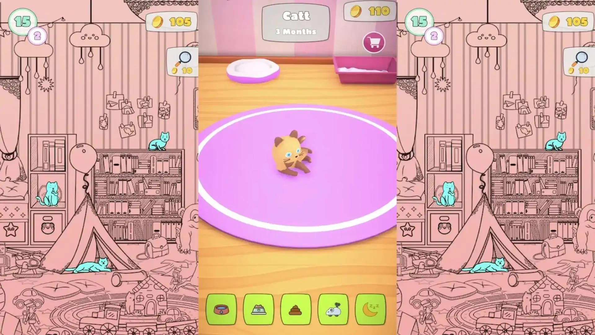 寻找猫：虚拟宠物