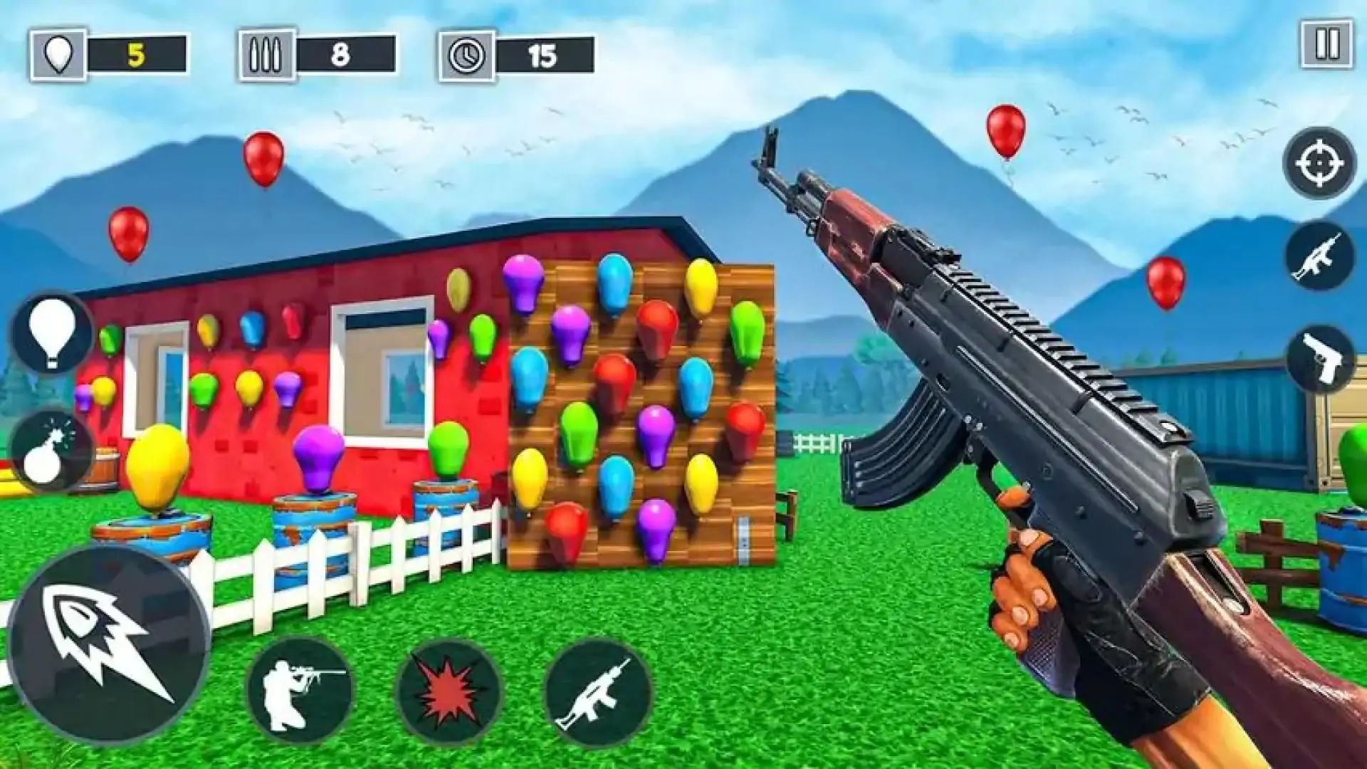 气球射击游戏