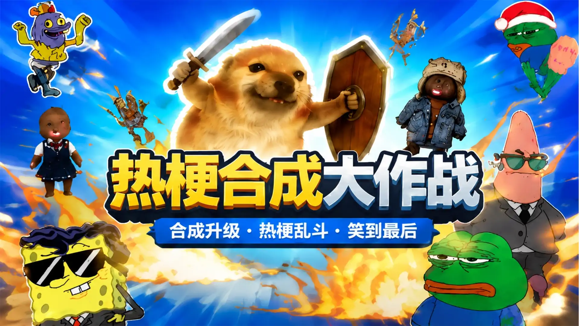 热梗合成大乱炖(我的刀盾!)