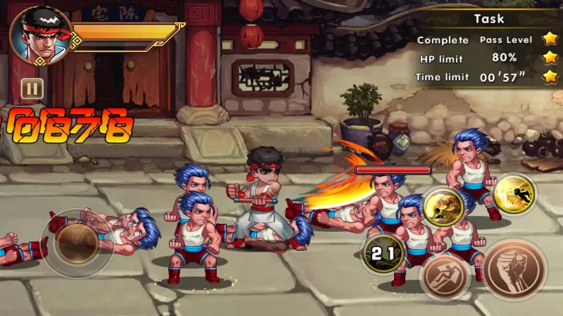 Kungfu国王：街头战斗Lite
