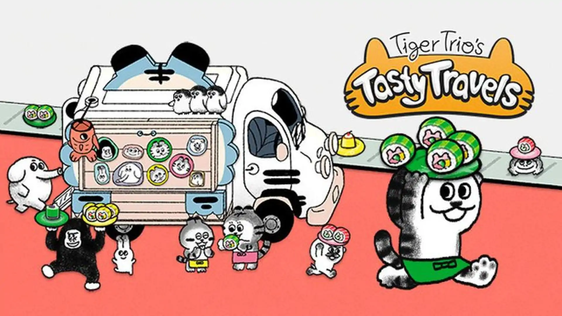 Tiger Trio's Tasty Travels