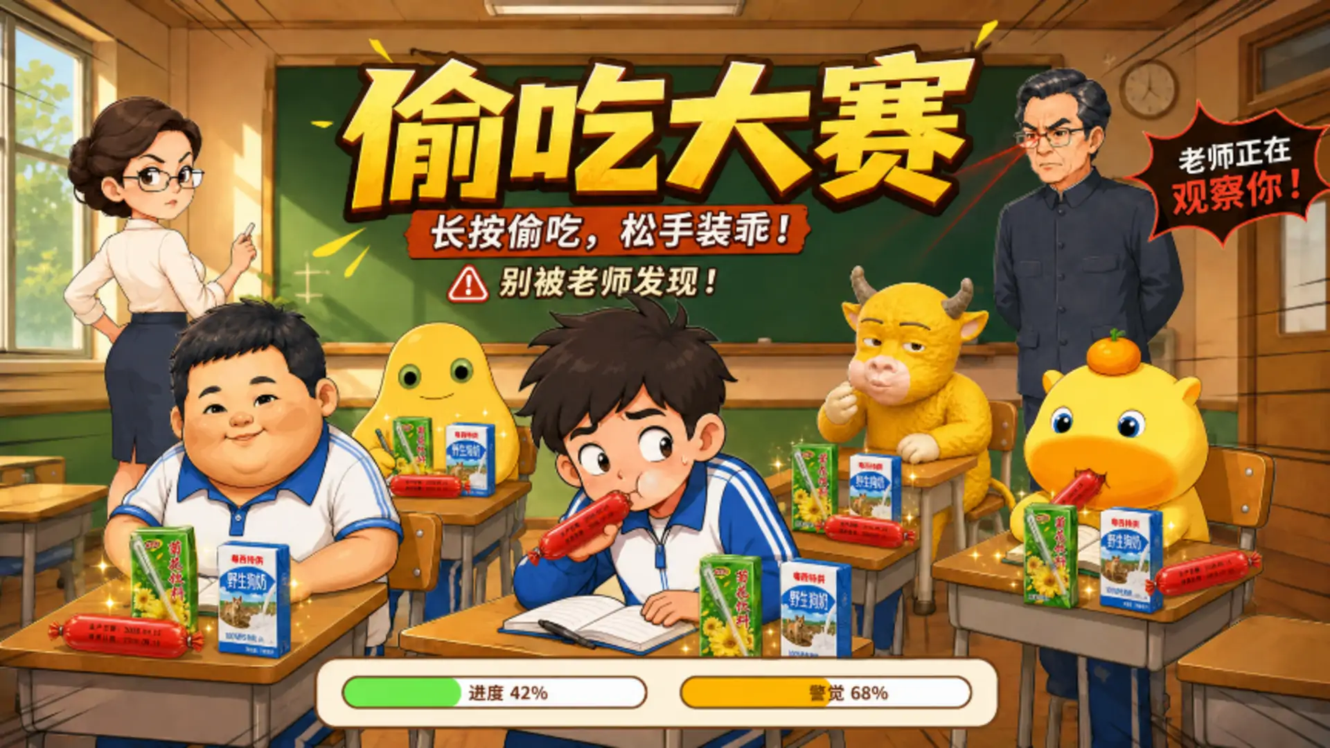 偷吃大赛（牛来版本）