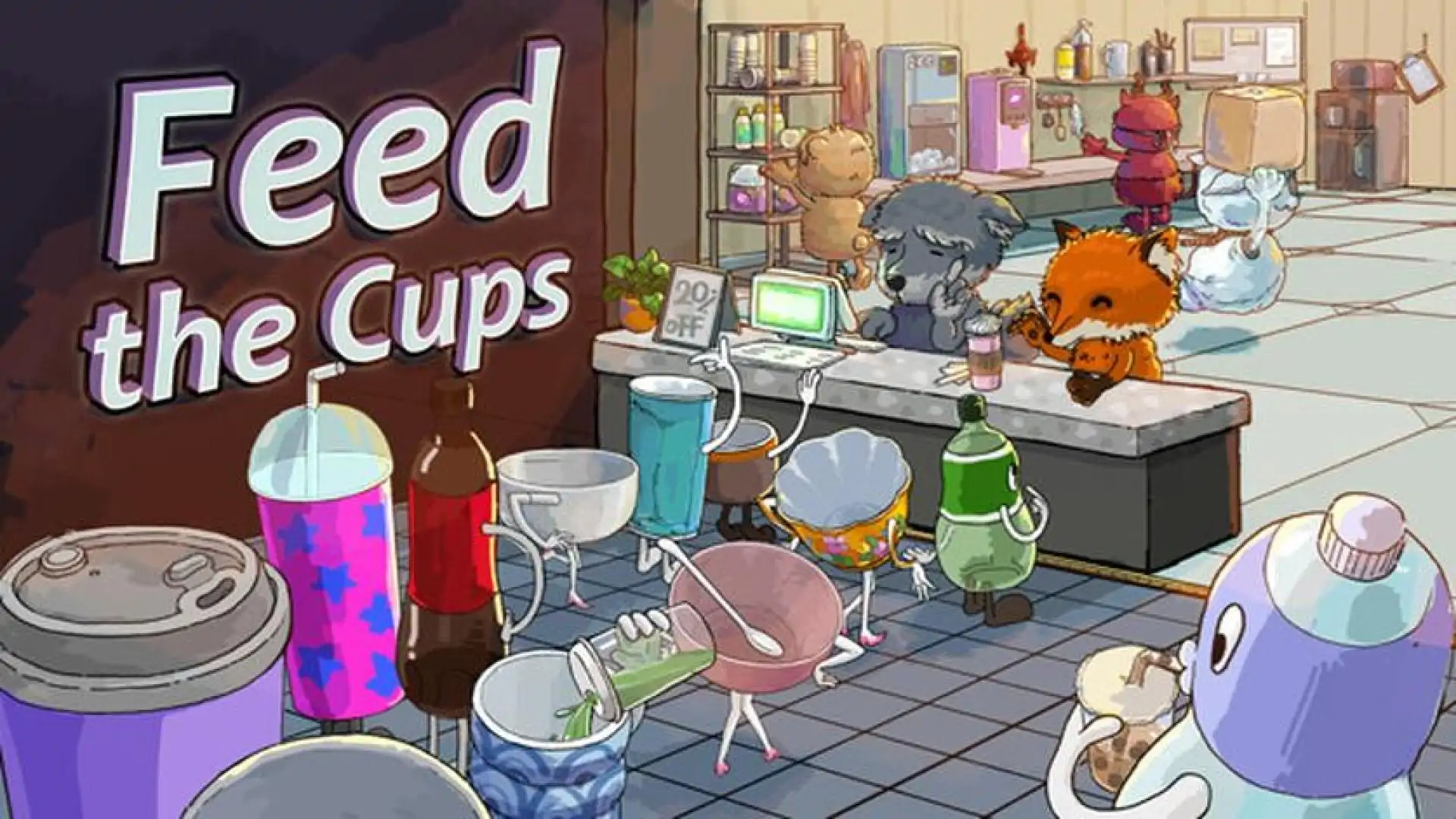 杯杯倒满 Feed The Cups Demo