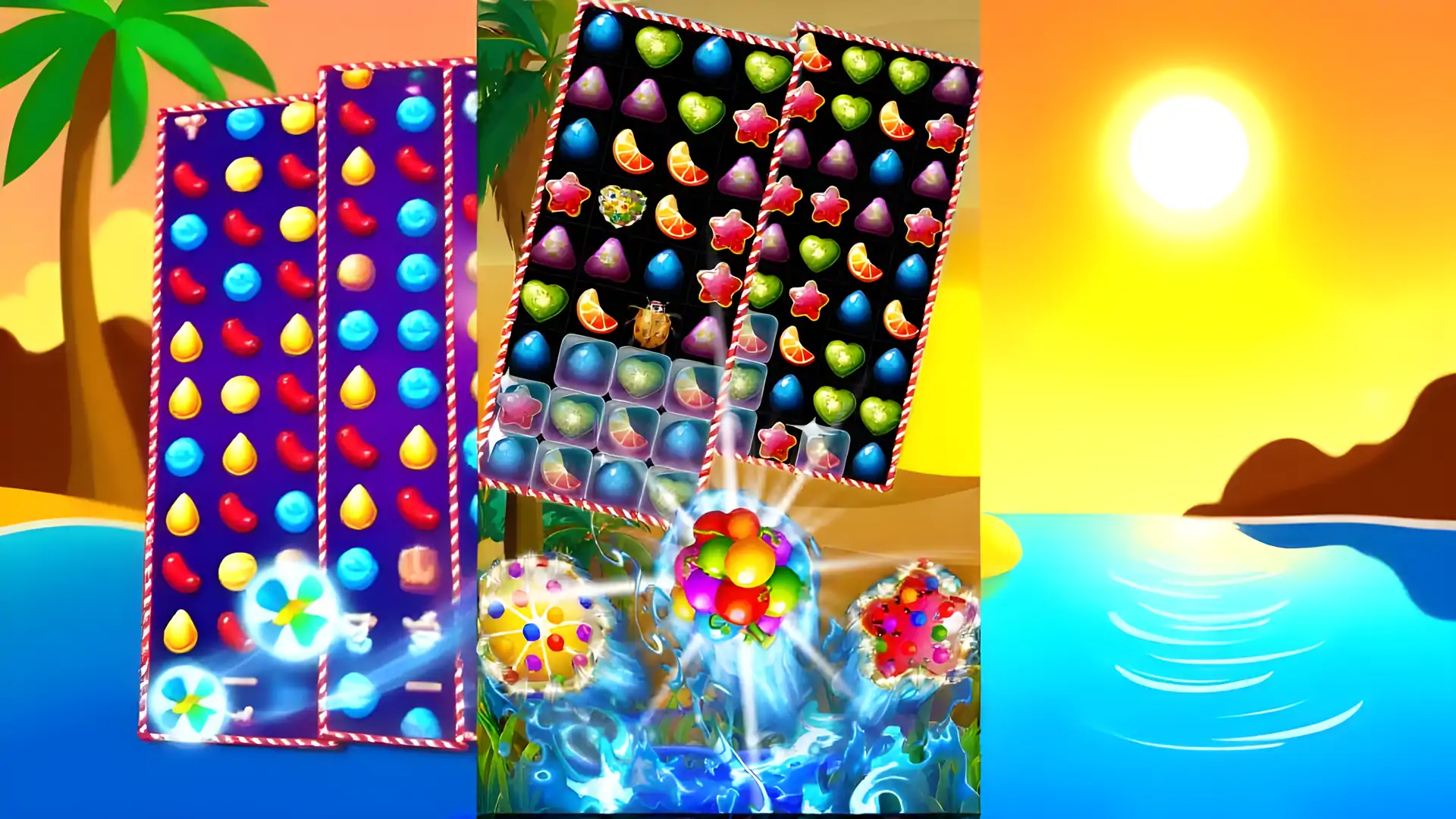 CrushJellySweetCandyMania免费第3场比赛