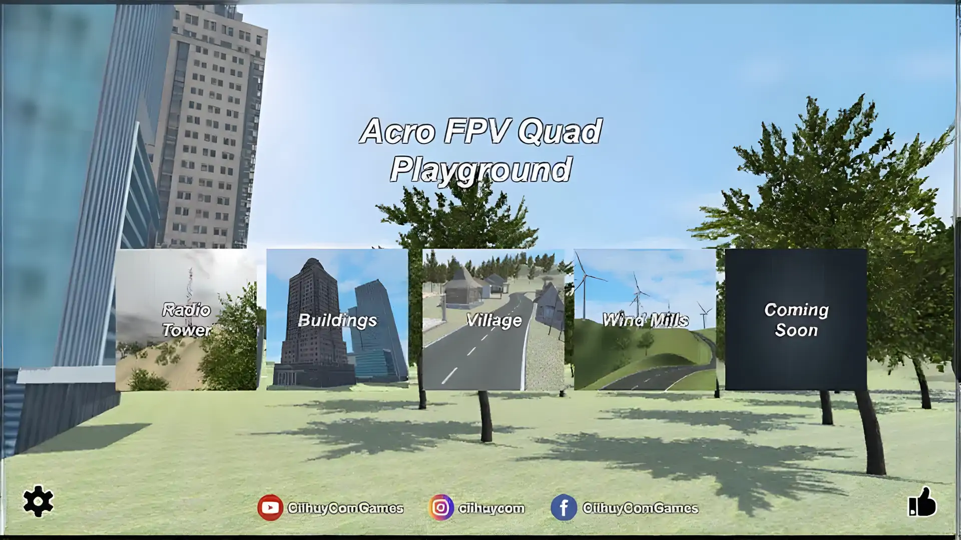 AcroFPV四轴飞行器游乐场
