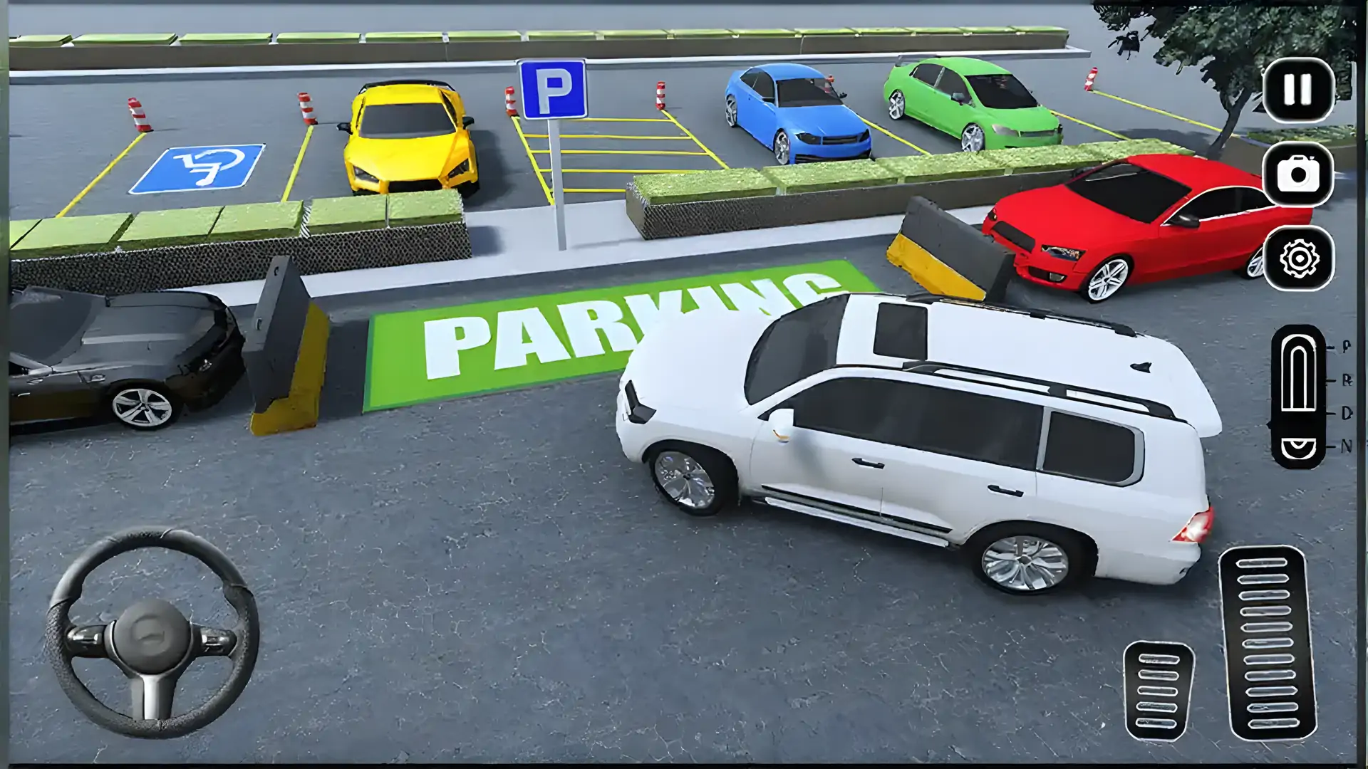 真正的吉普车停车3d2021新：免费停车游戏