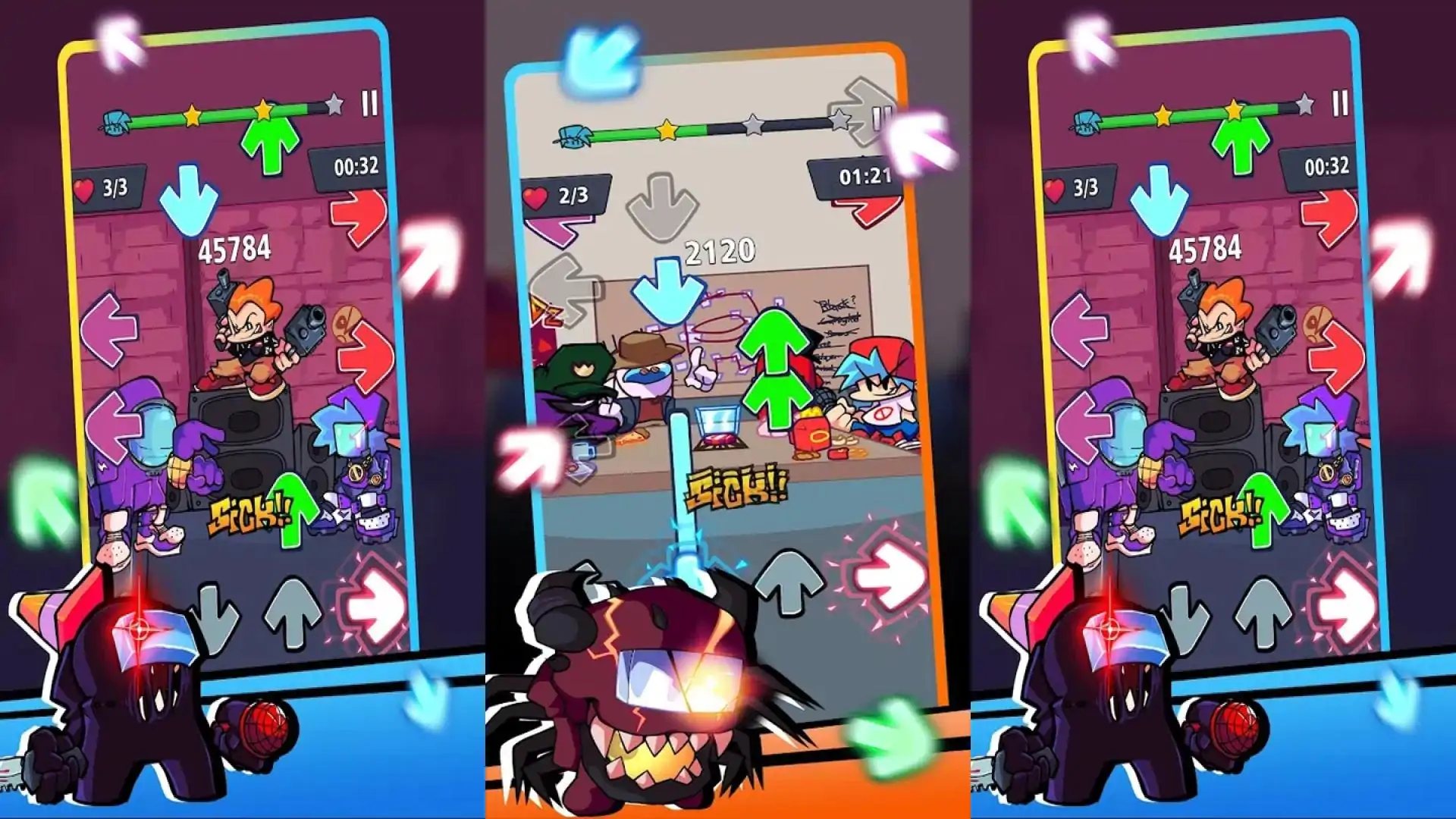 FNFvsImposterV5：情节故事