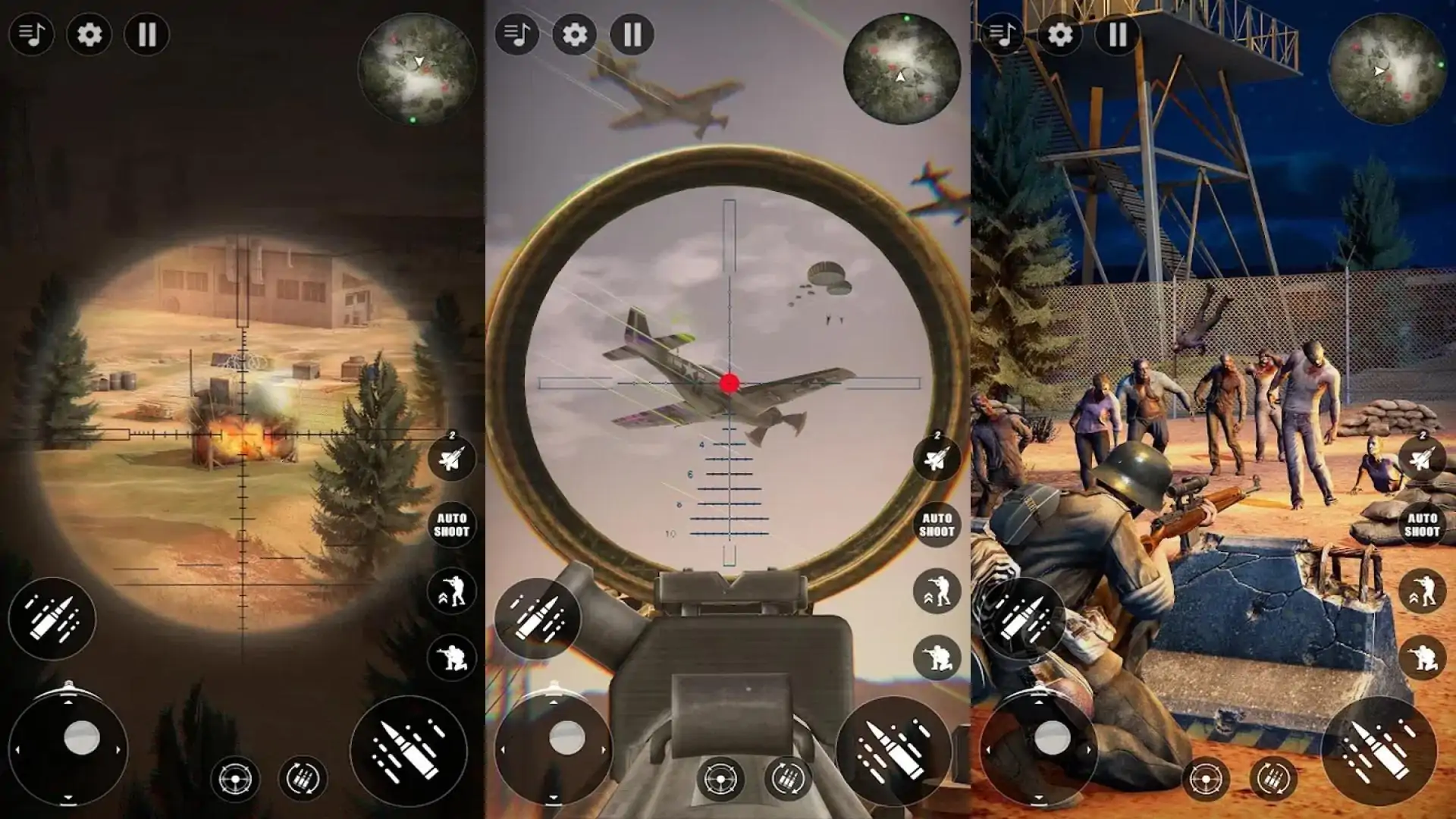 SniperTarget:狙击手游戏枪现代的