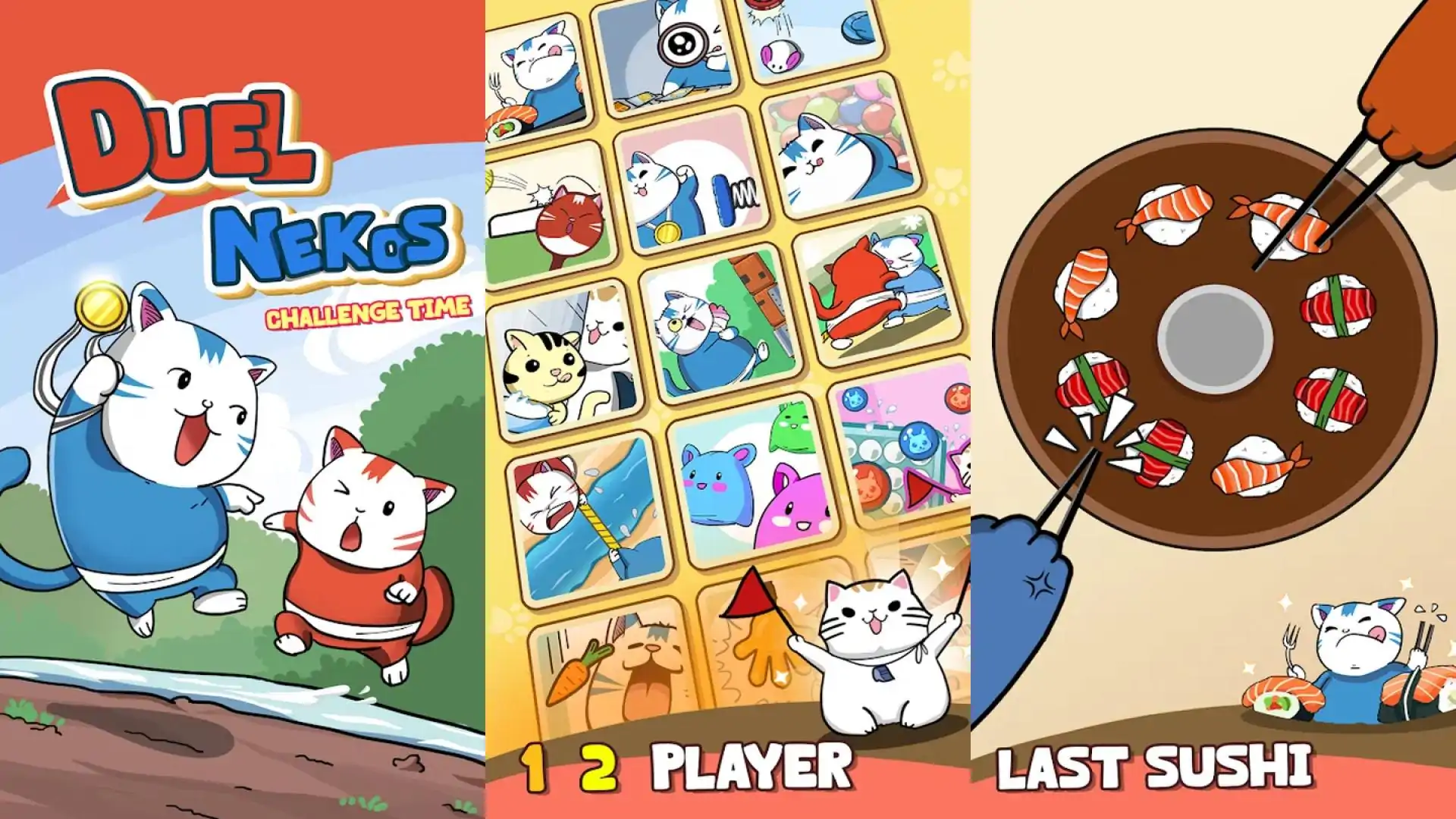 DuelNeko：2人迷你游戏