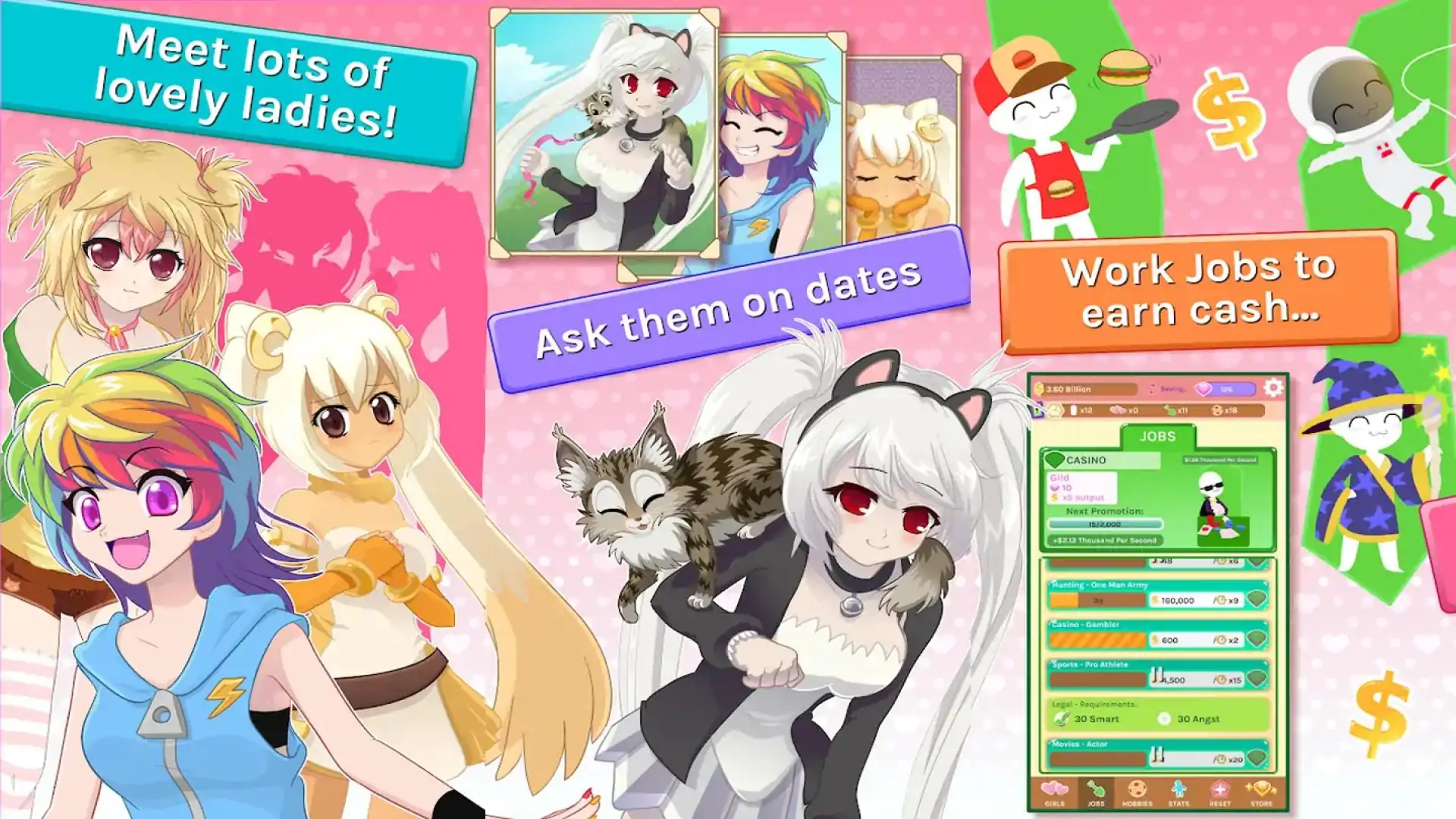 心动crush：放置恋爱模拟器