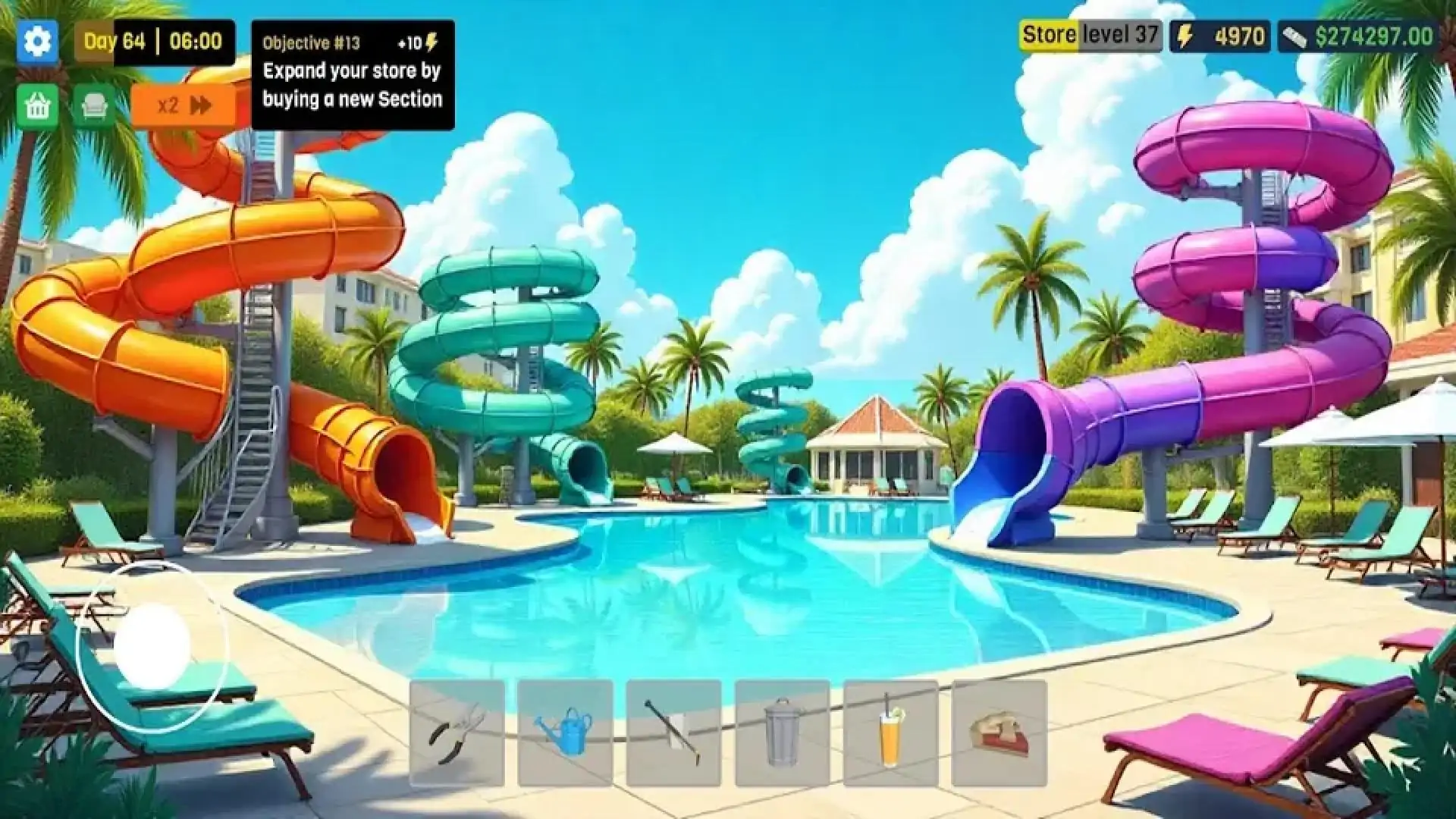 水上乐园模拟器