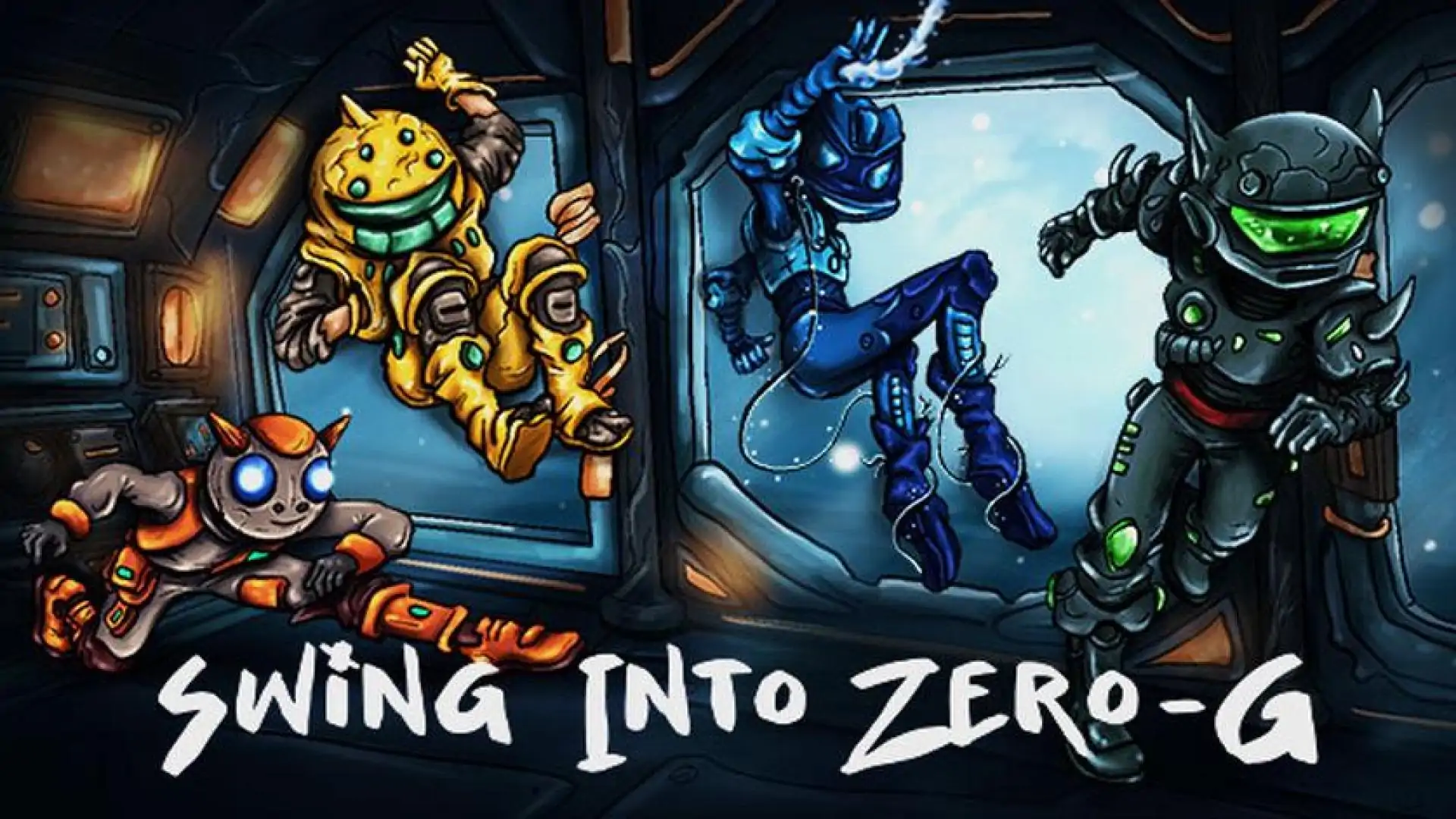 Swing Into Zero-G: Space Parkour Race