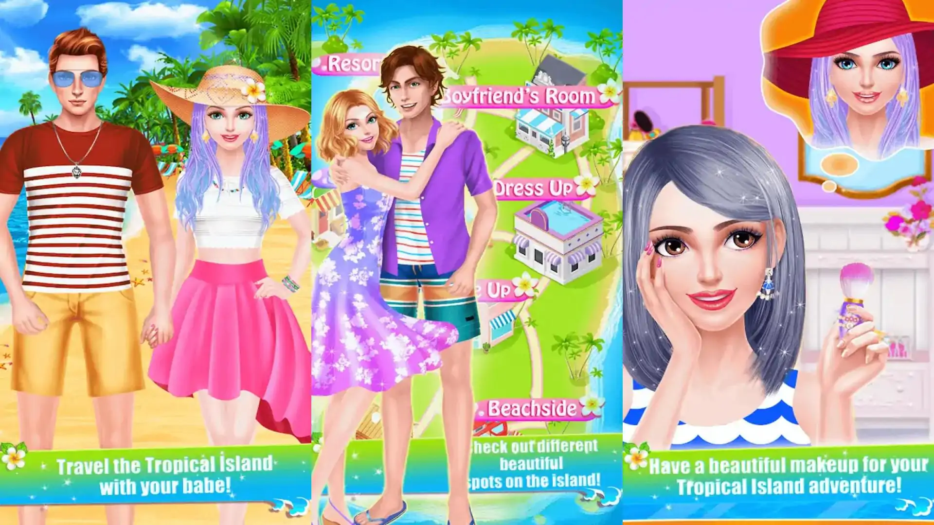 派对岛水疗中心!美容院