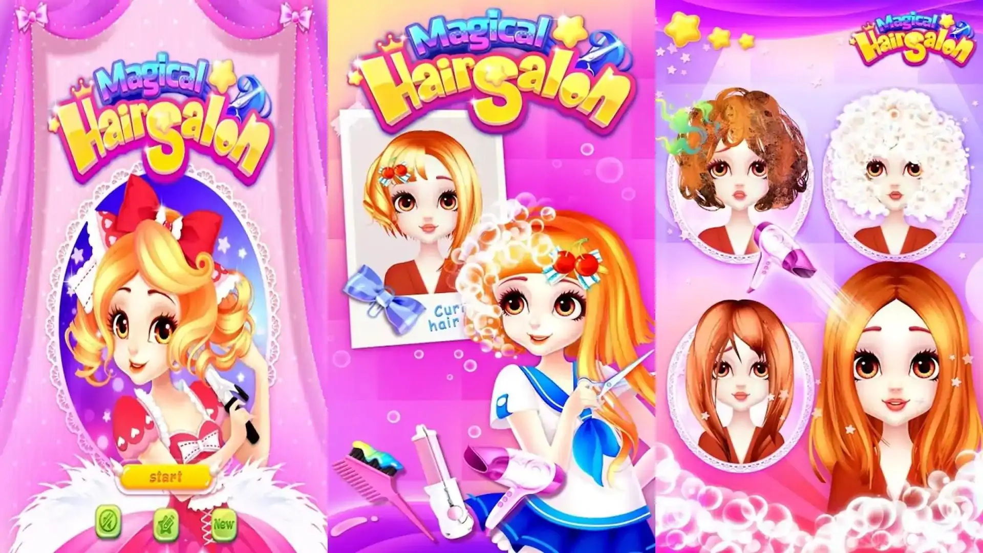 公主美发沙龙-精品少女美妆游戏