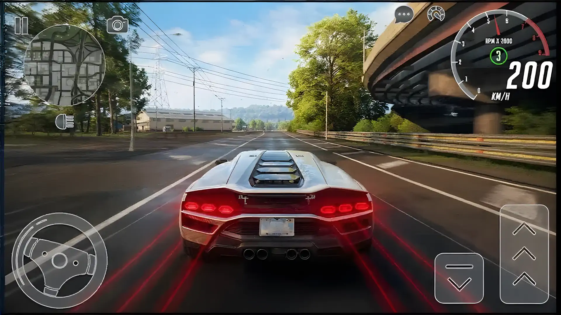 汽车驾驶游戏：赛车