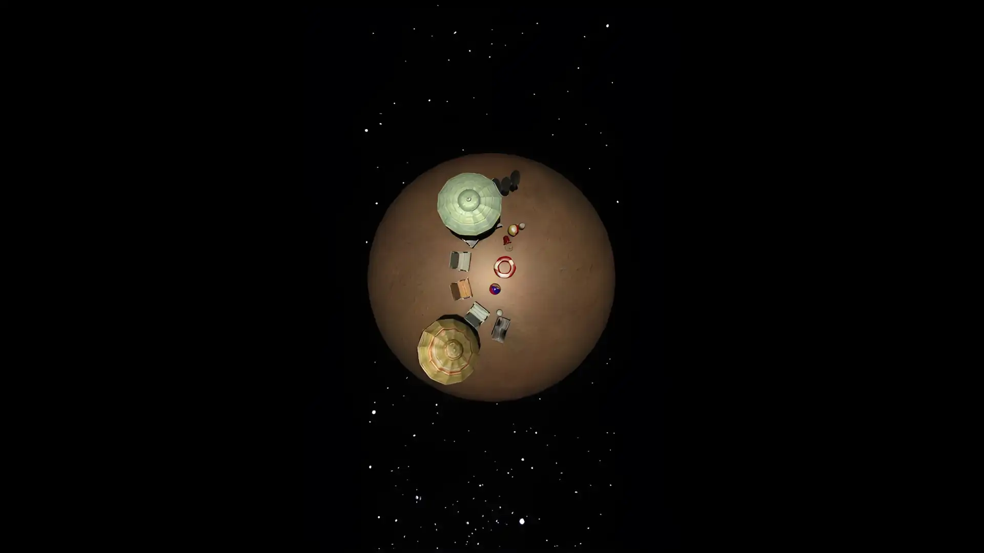 行星旋转