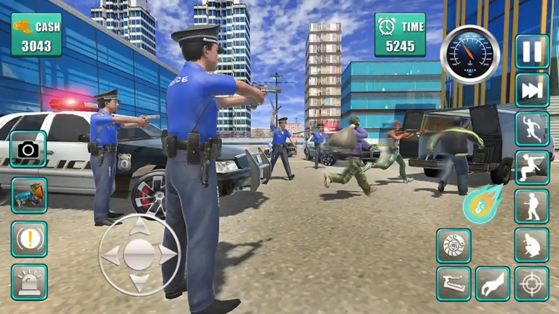 警察执勤警察模拟器3D