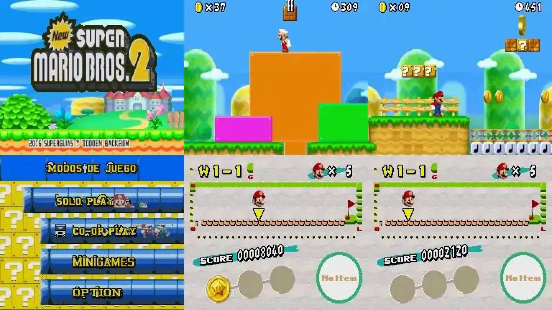 新超级马里奥兄弟2DS