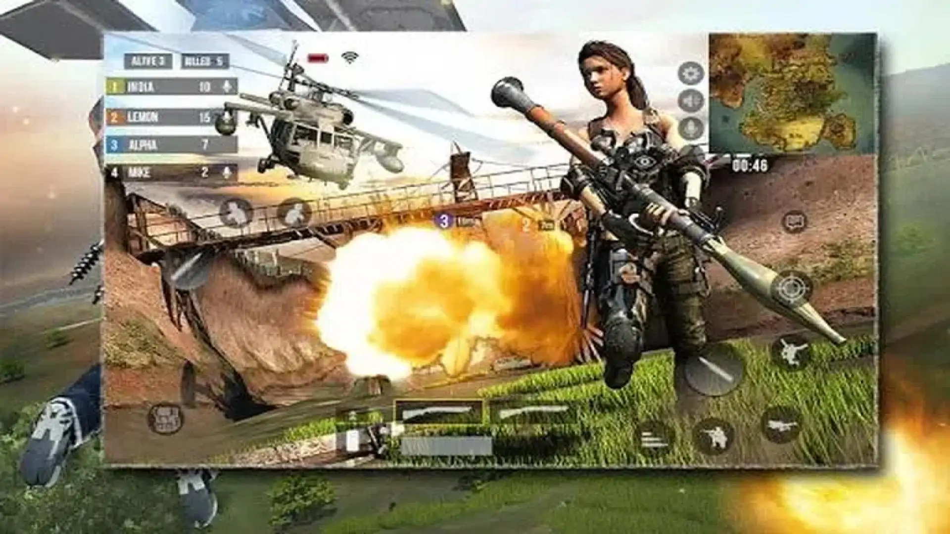 传说生存战场：PVPBattleRoyale
