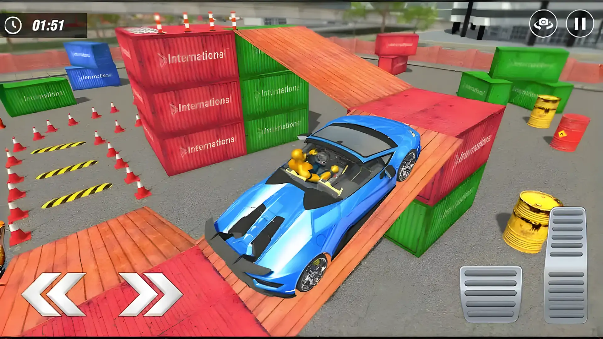超级英雄停车场3D