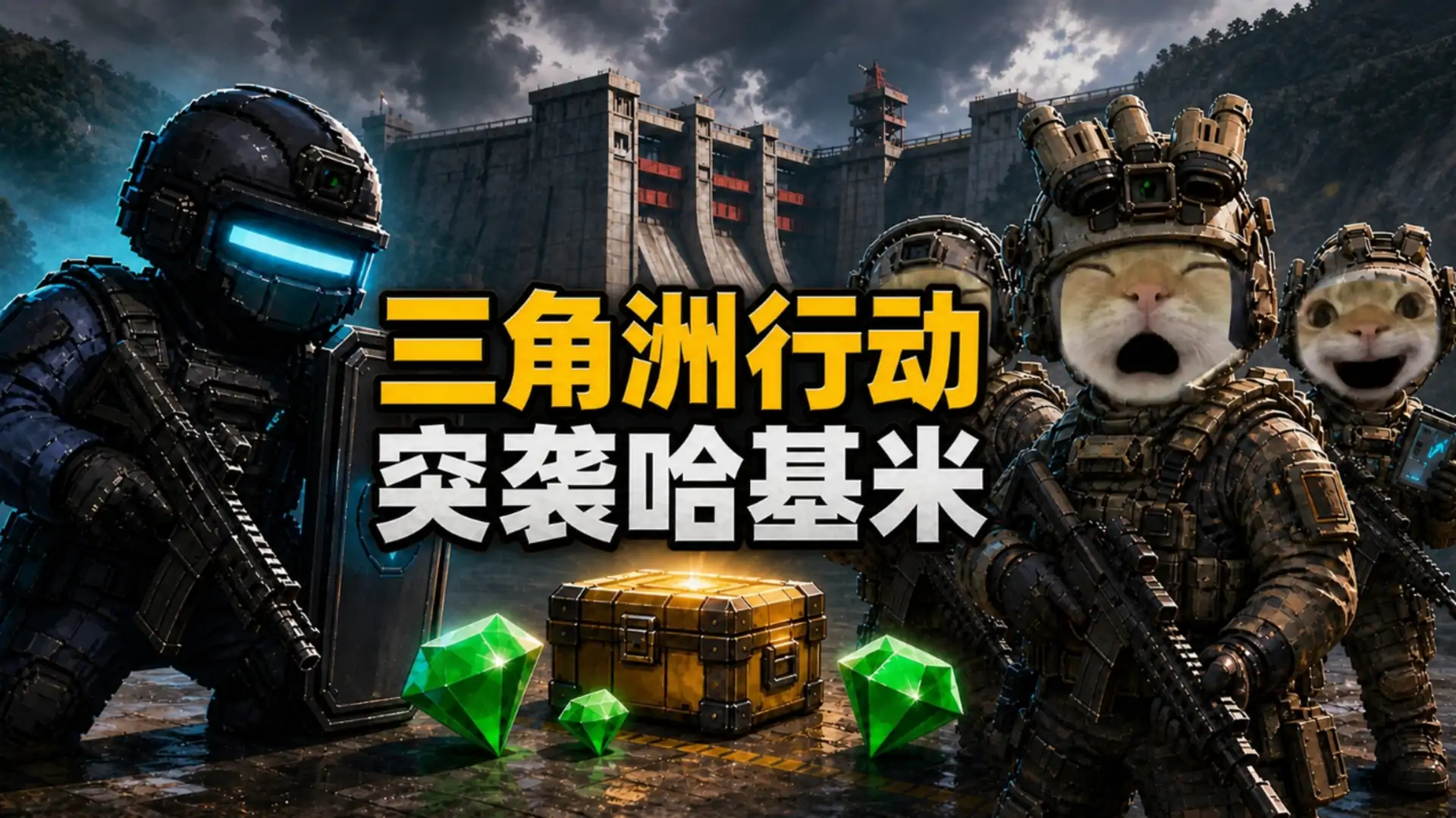 三角洲行动-突袭哈基米（自制）