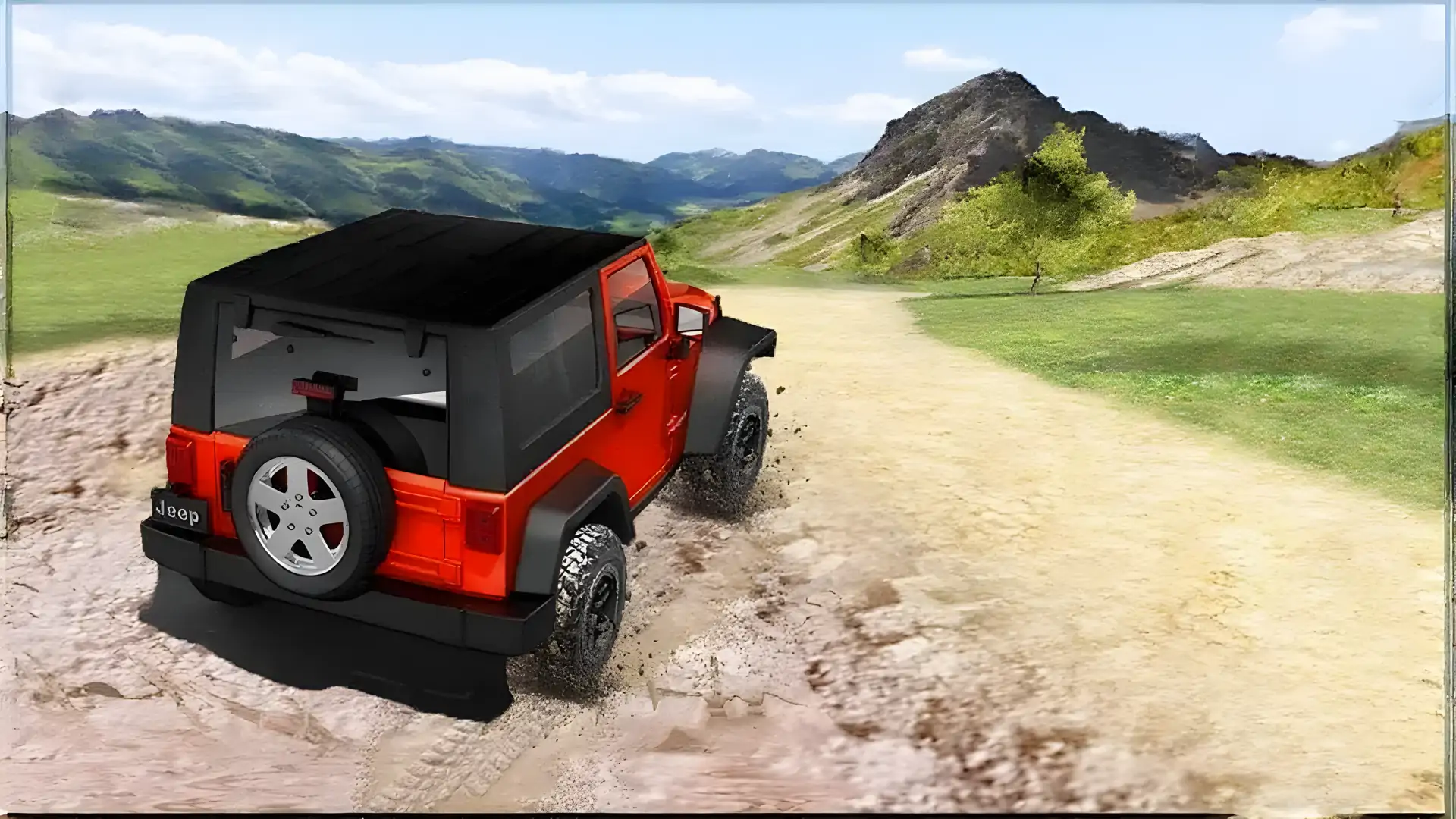 极端越野4x4吉普车